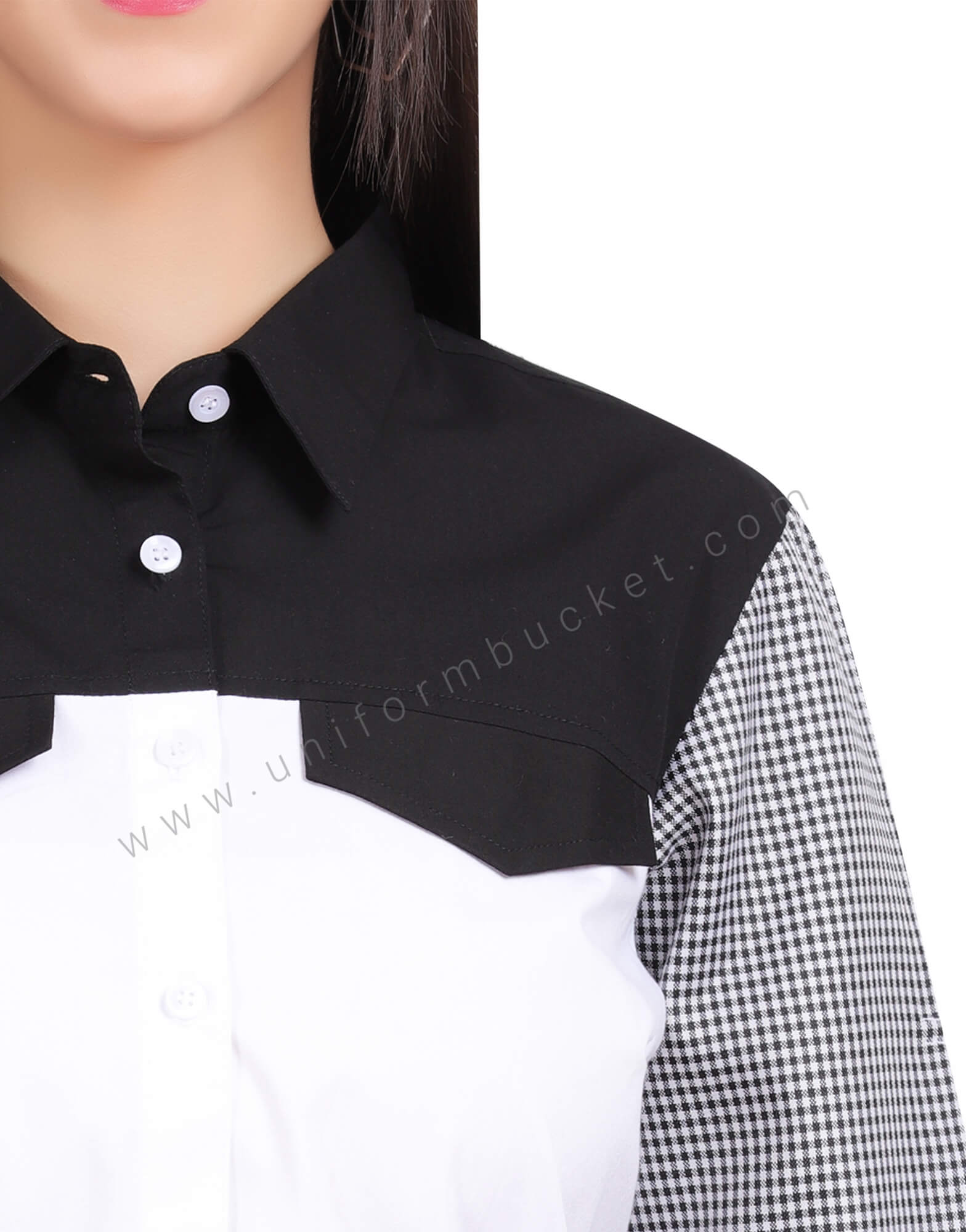 FEMALE BLACK & WHITE WITH DUMMY FLAP thumbnail 4