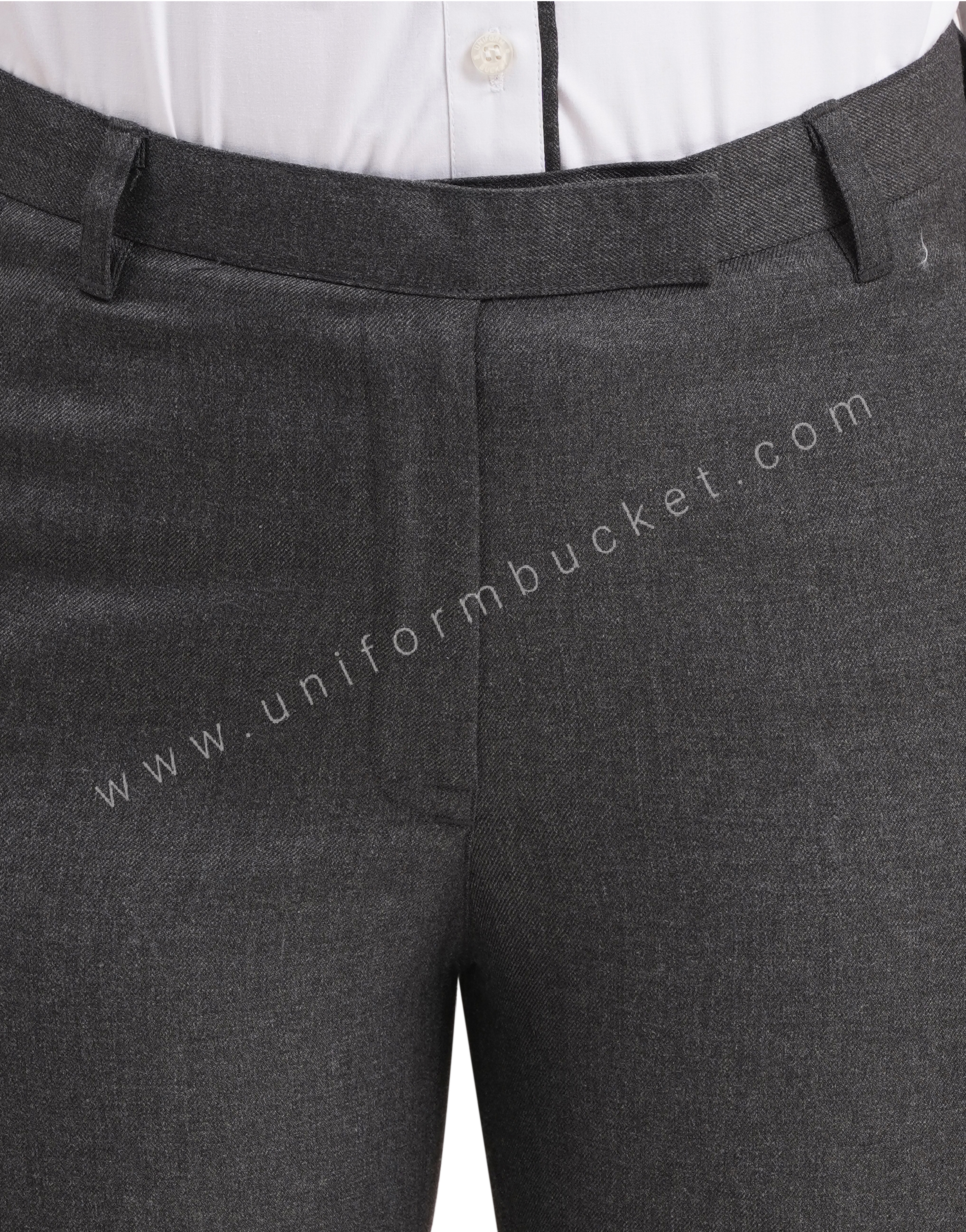 female  huy worsted grey formal trouser thumbnail 5