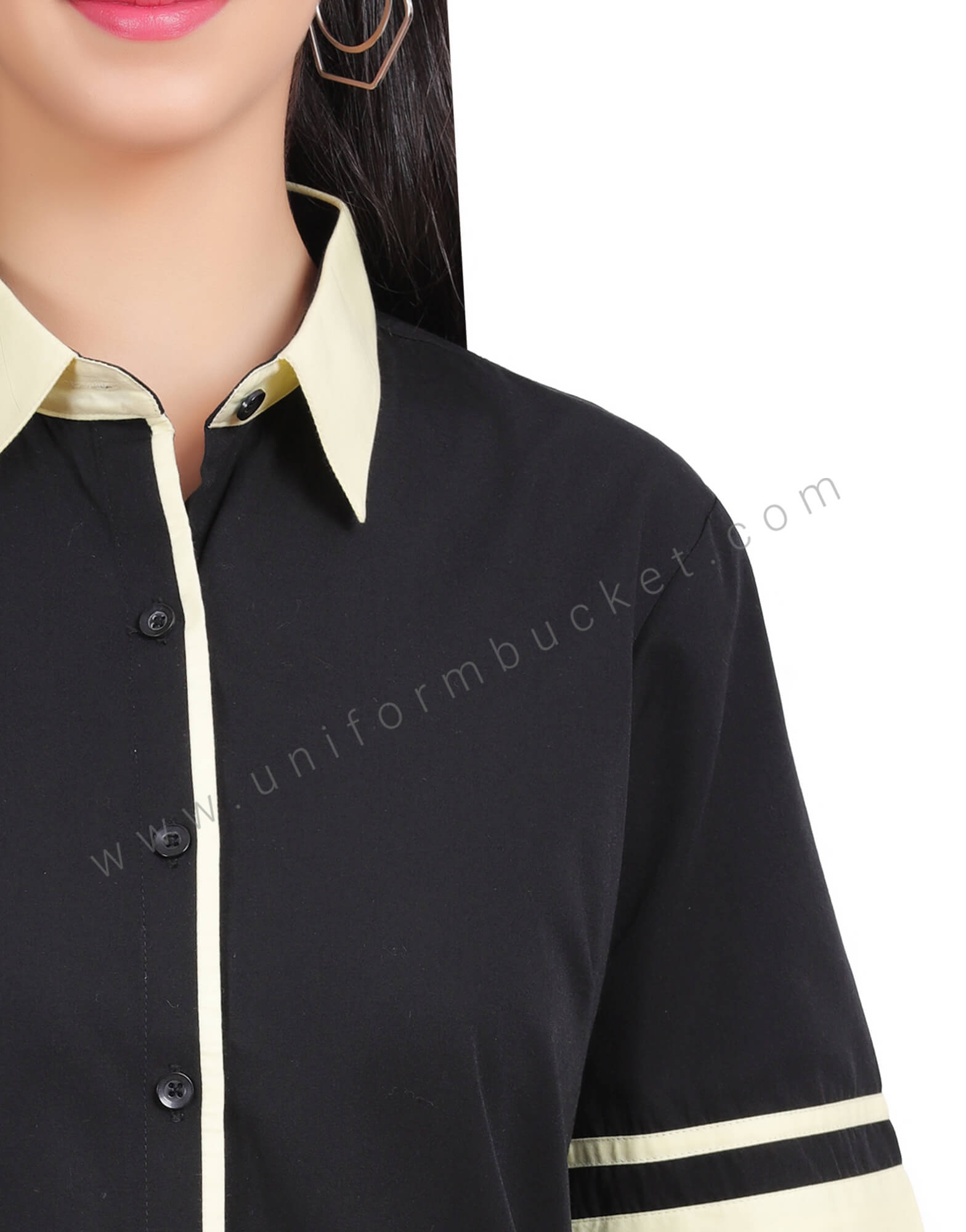 FEMALE SHIRT WITH PISTA TRIM view 6