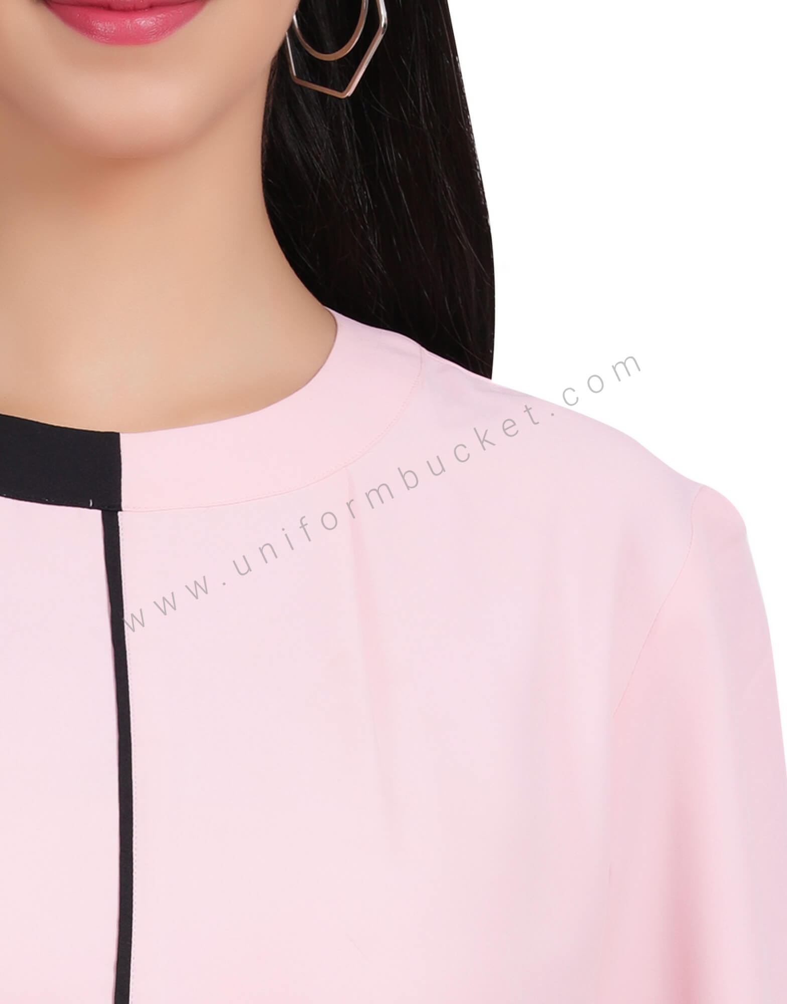 FEMALE SHIRT WITH BLACK TRIM thumbnail 5