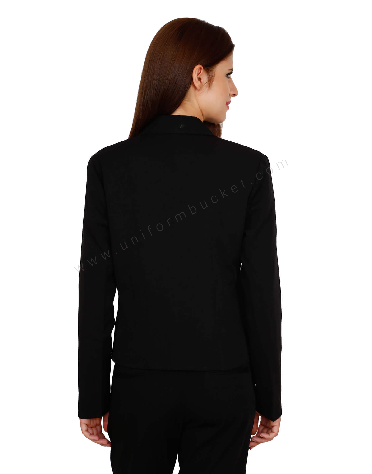 Single Button Formal Black Blazer view 1