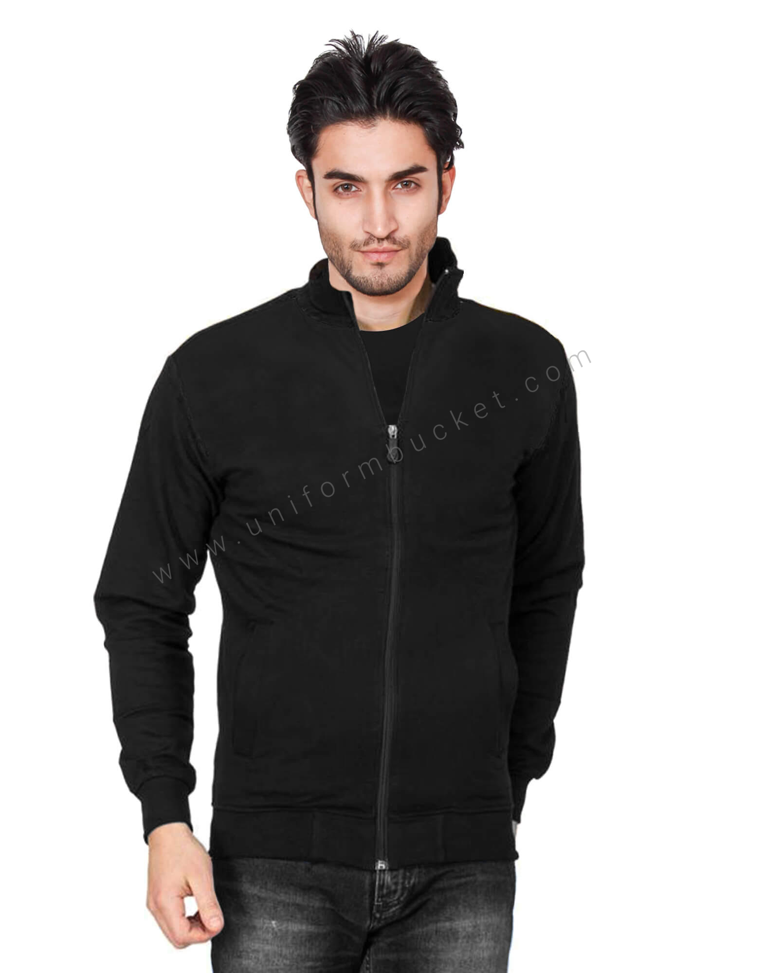 Plain Black Jacket thumbnail 2