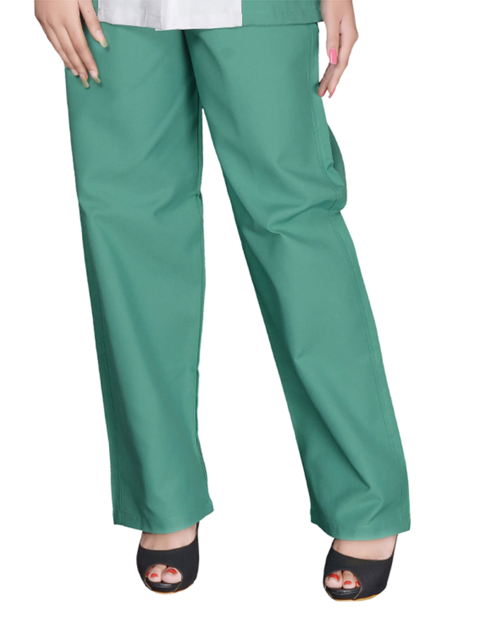 Green Female Uniform Pajama  view 1