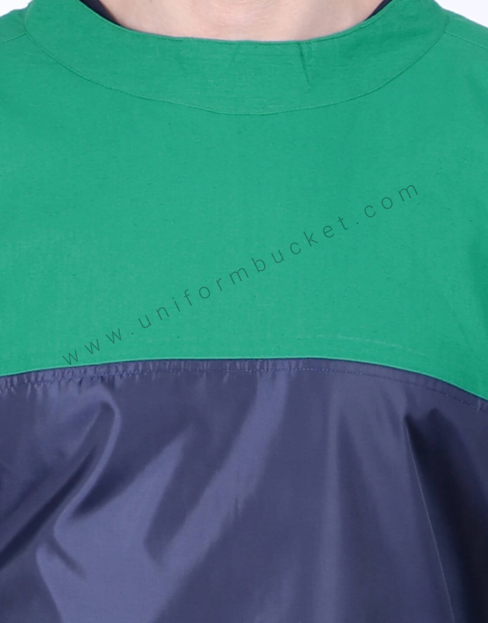 Green Surgical OT Uniform With Black Patch thumbnail 5