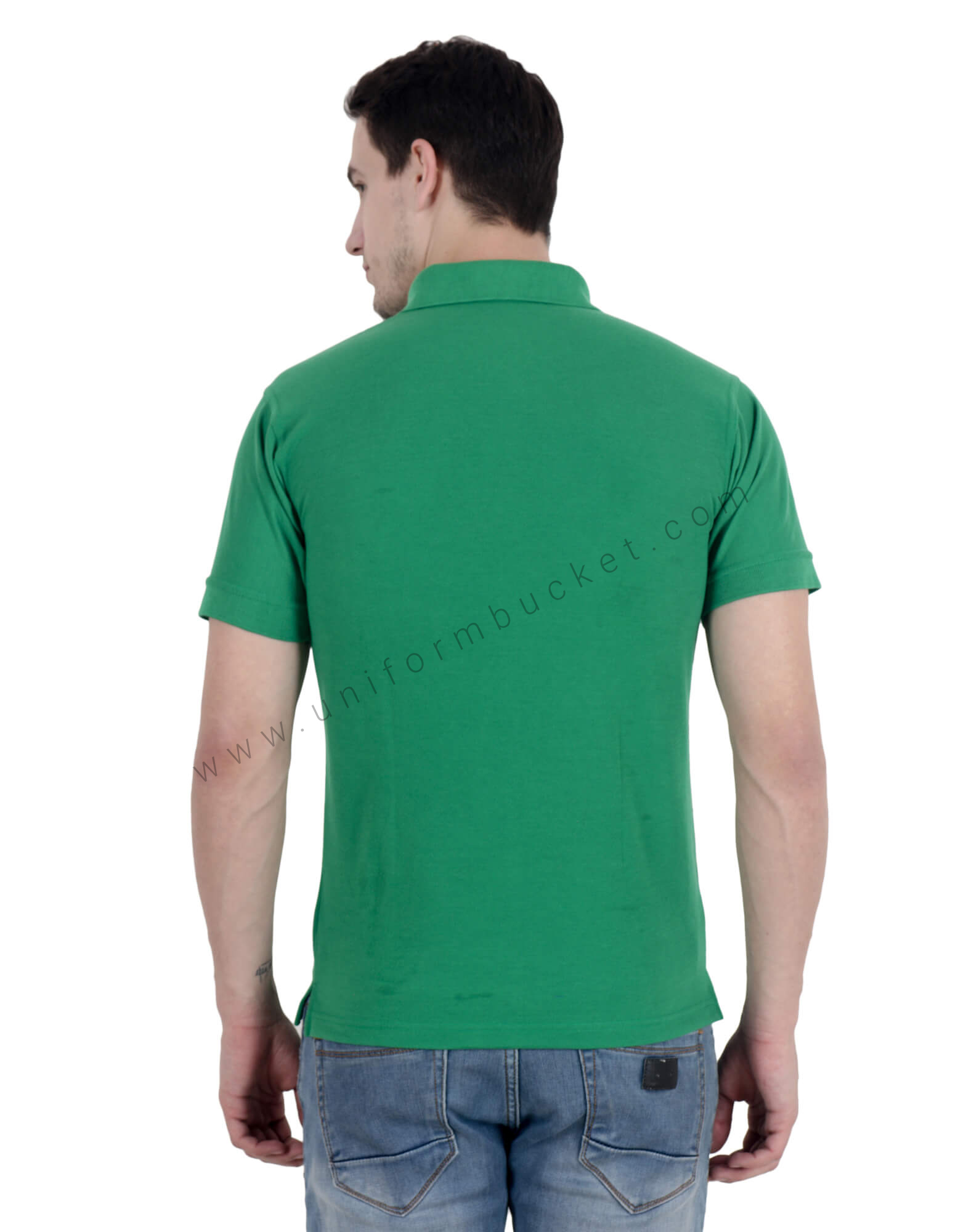 Green Uniform Polo T- Shirt thumbnail 3