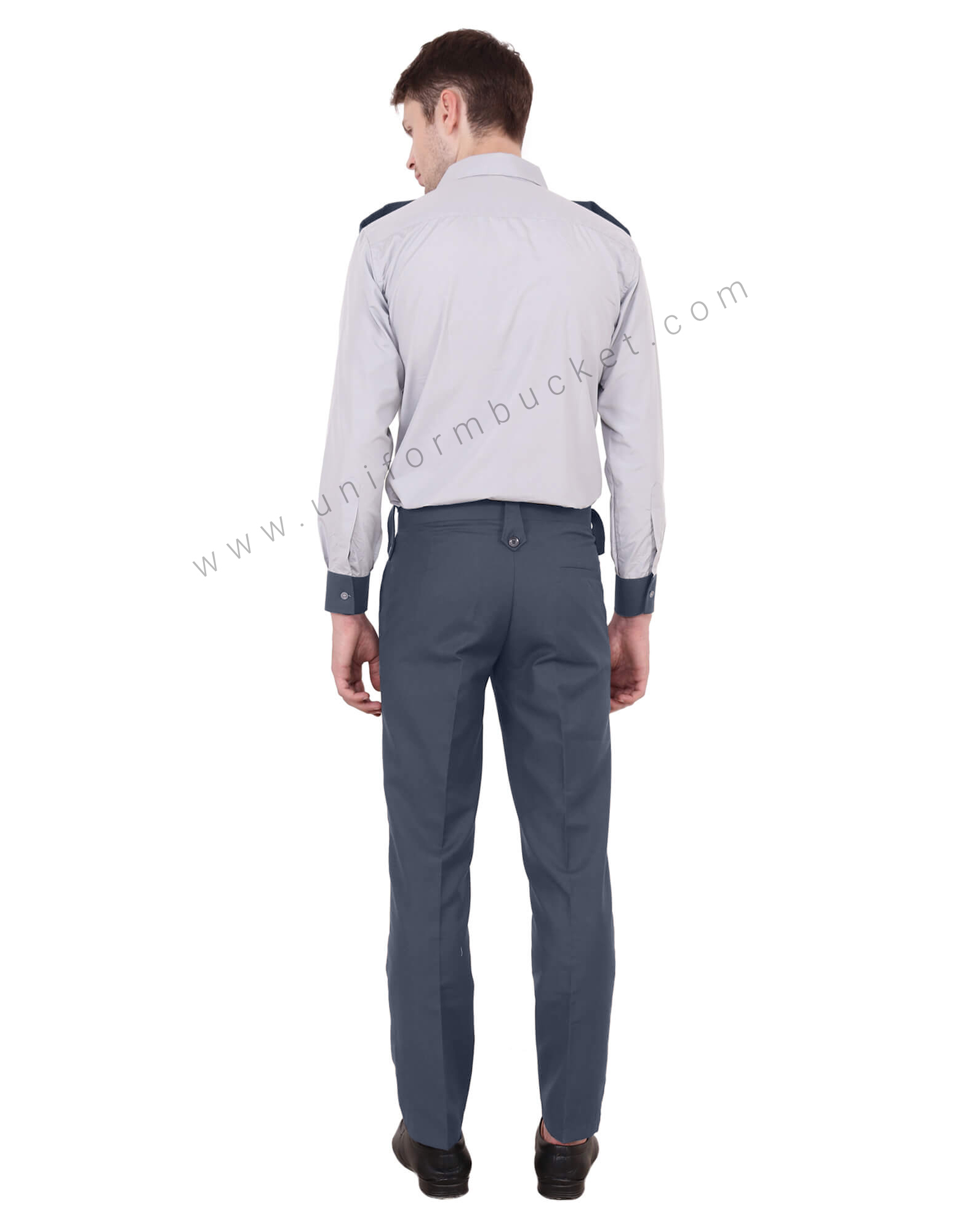 Grey Security Guard Shirt For Men thumbnail 4