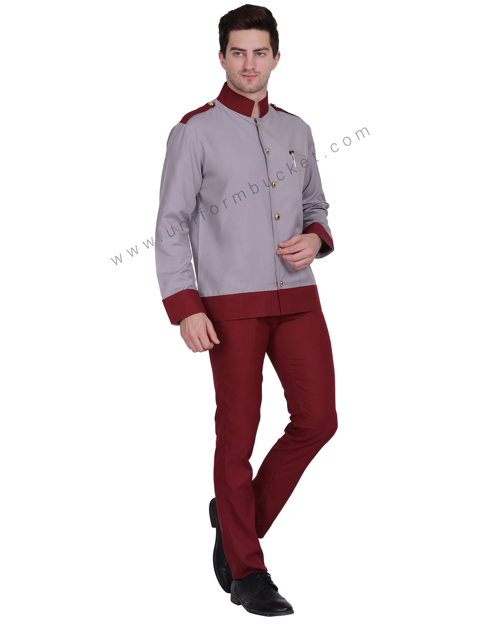 GREY SHIRT LOOK JACKET FOR DOORMAN thumbnail 3