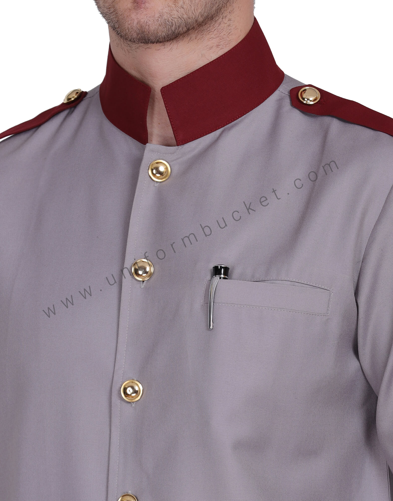 GREY SHIRT LOOK JACKET FOR DOORMAN thumbnail 5