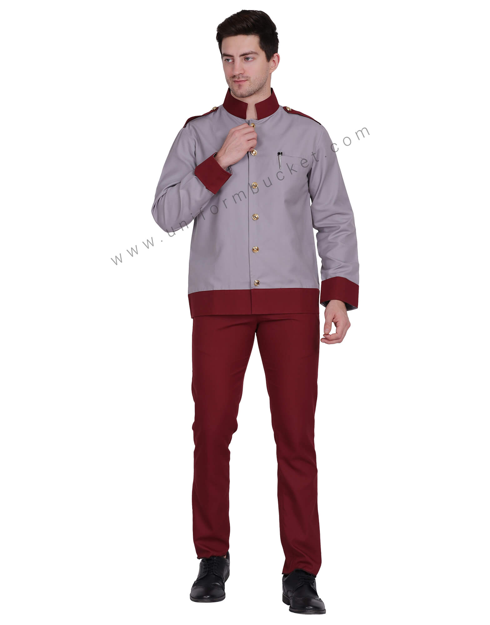 GREY SHIRT LOOK JACKET FOR DOORMAN thumbnail 2