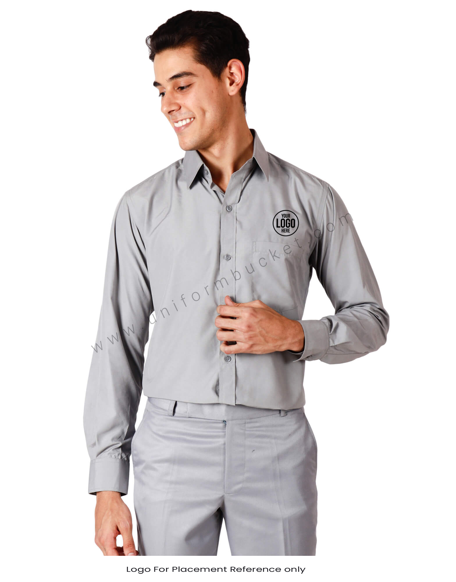 Seal Grey Formal Shirt thumbnail 4
