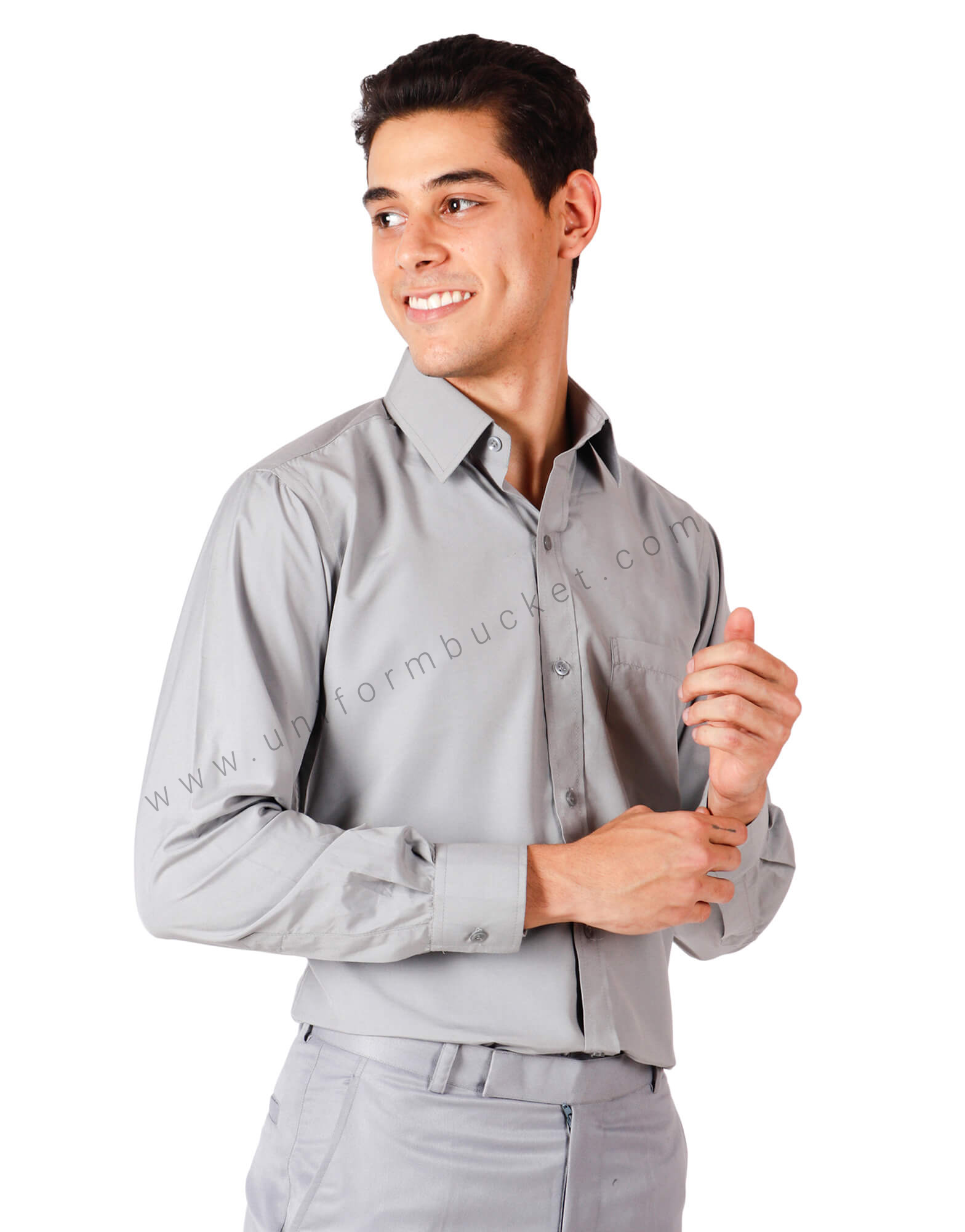 Seal Grey Formal Shirt thumbnail 2