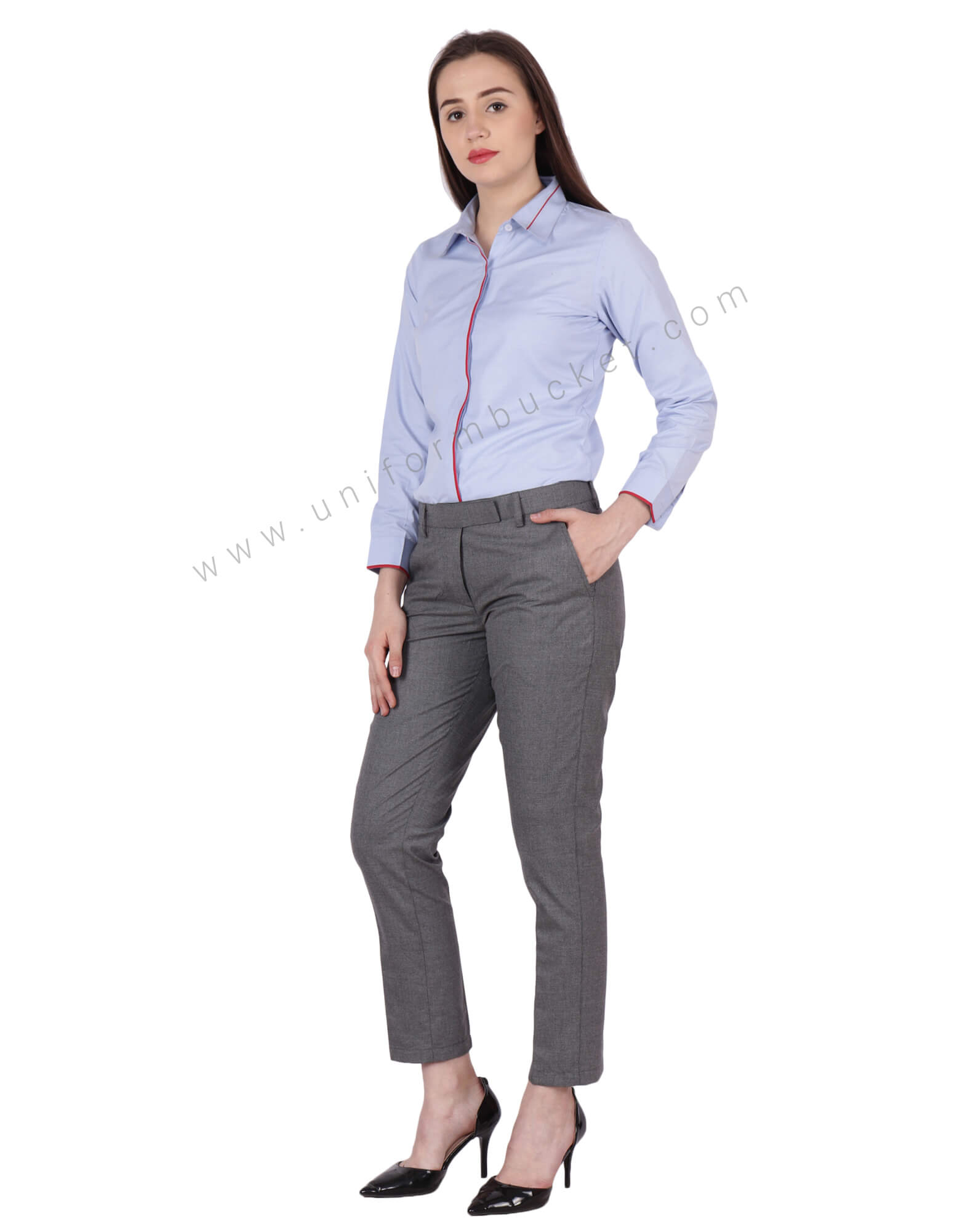 Light Grey Trouser for Female thumbnail 3