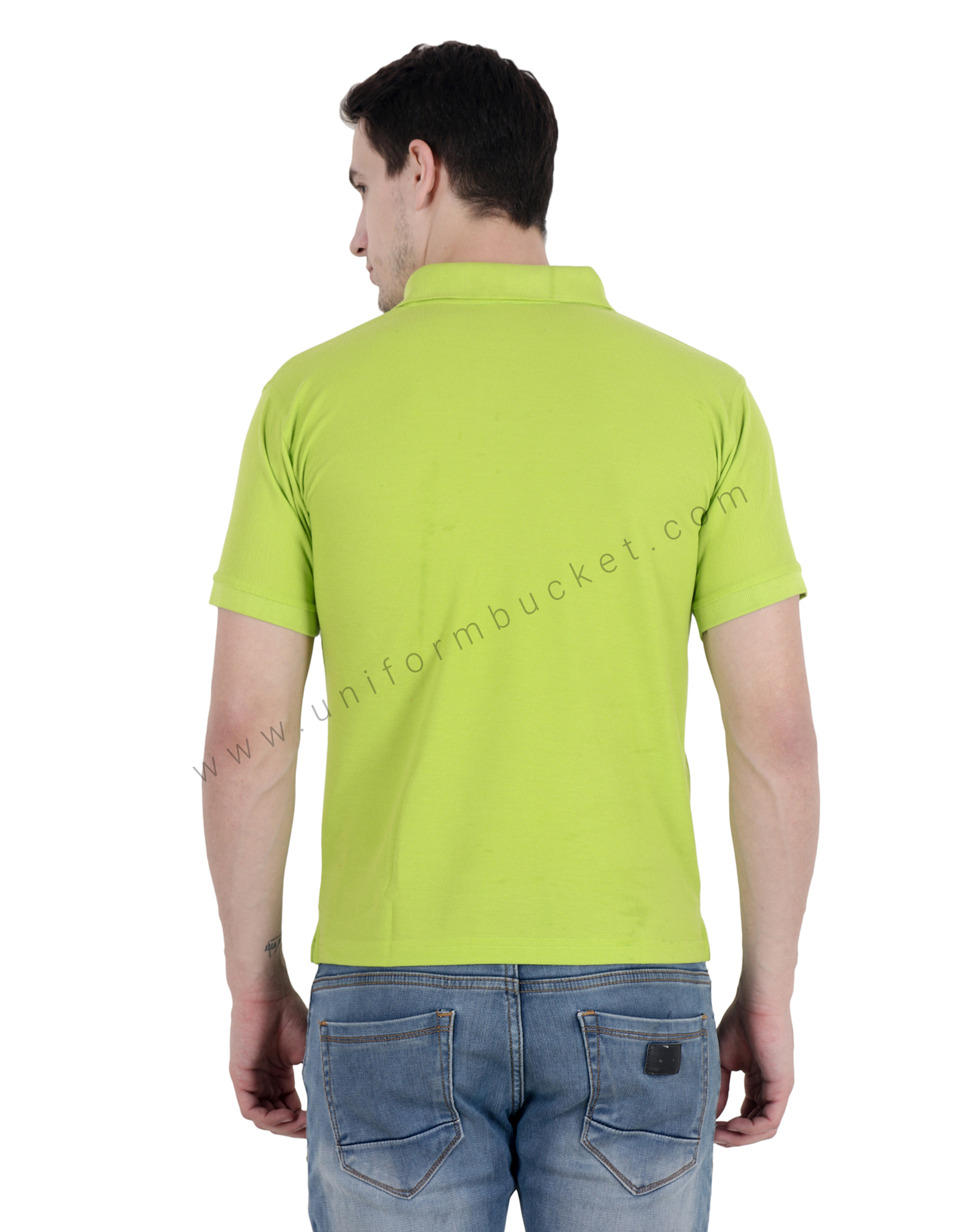 Lyril Green Uniform Polo T- Shirt thumbnail 2