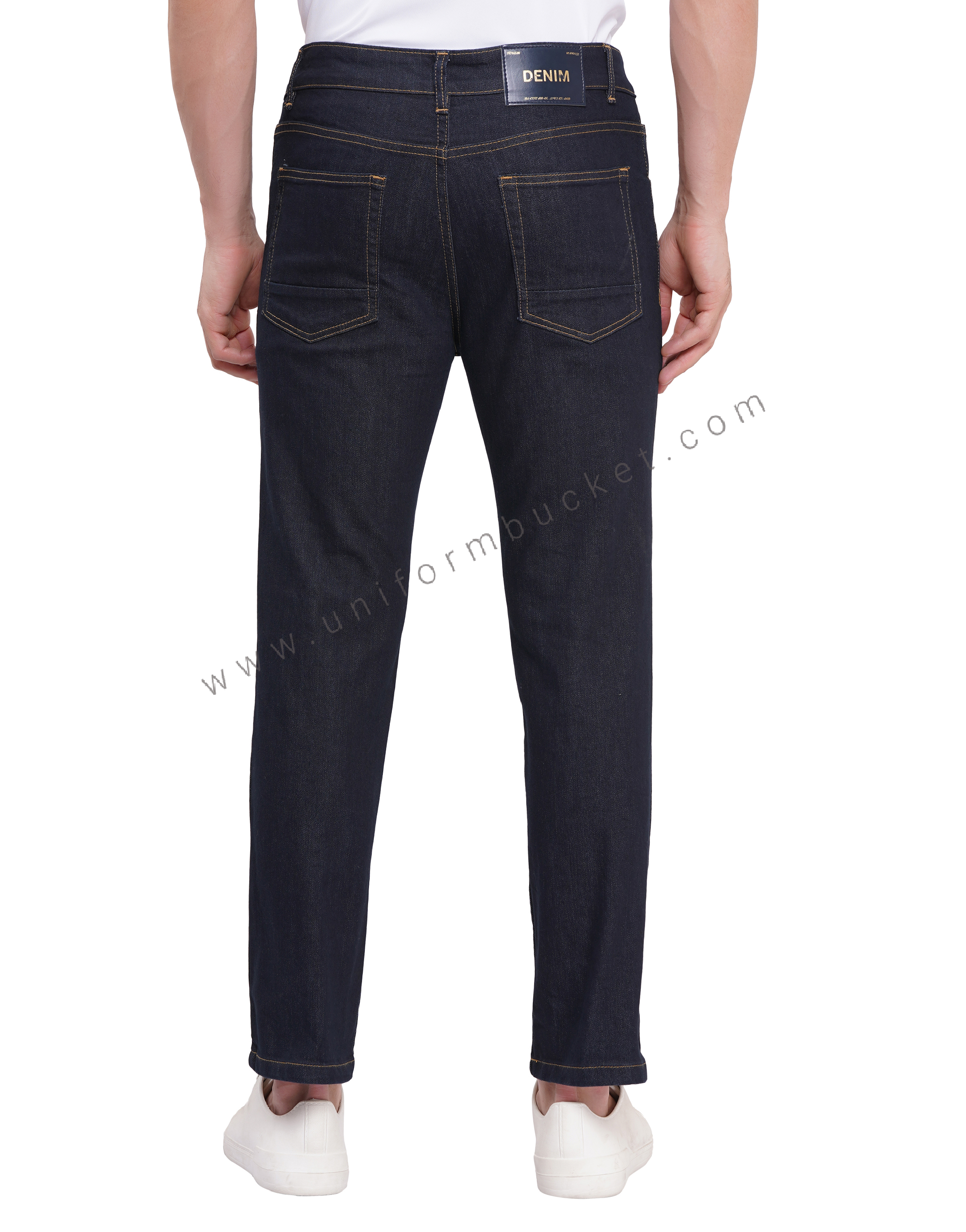 MALE DARK NAVY BLUE DENIM  WITH FRONT TWO POCKET & BACK TWO POCKET thumbnail 5