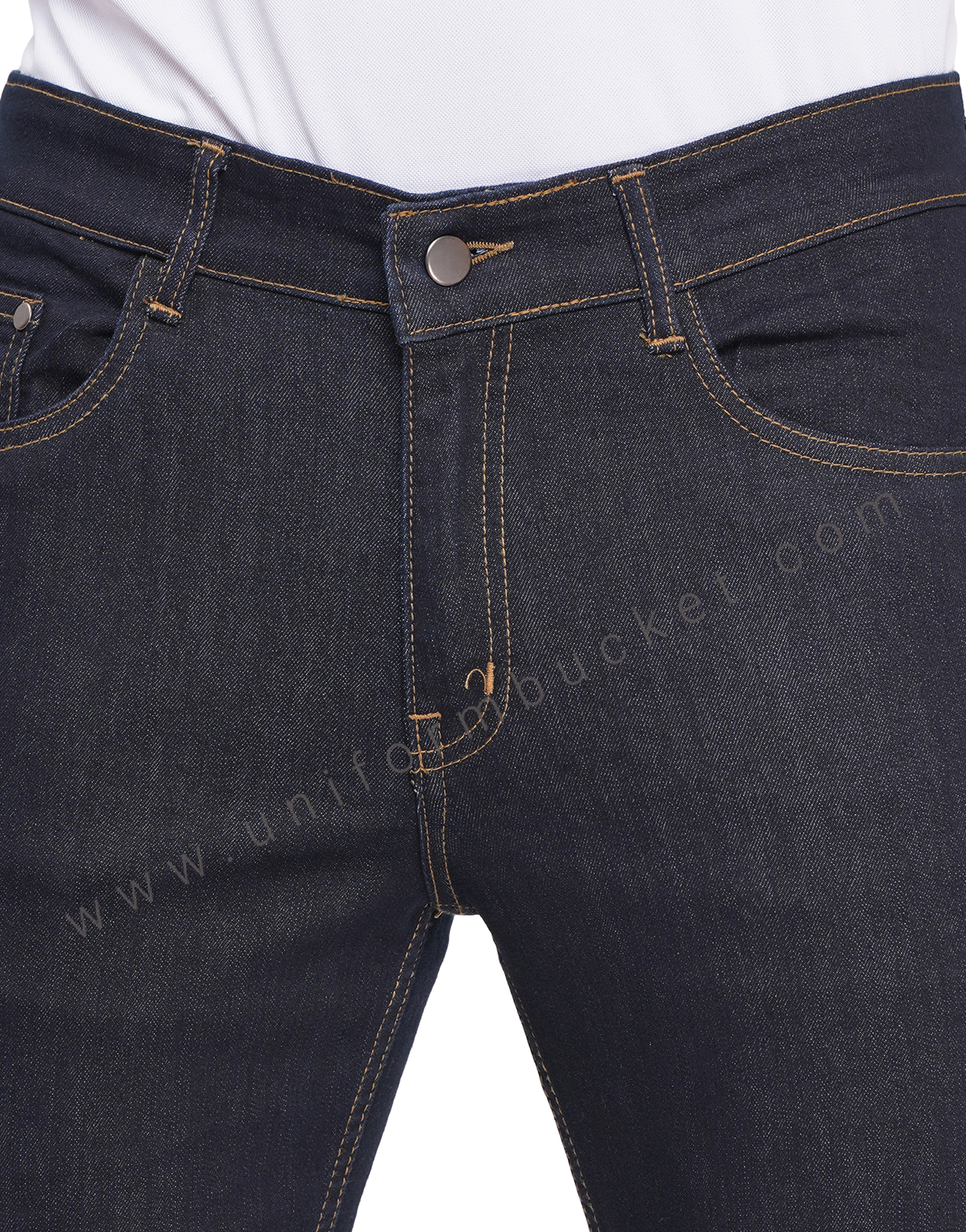 MALE DARK NAVY BLUE DENIM  WITH FRONT TWO POCKET & BACK TWO POCKET thumbnail 6