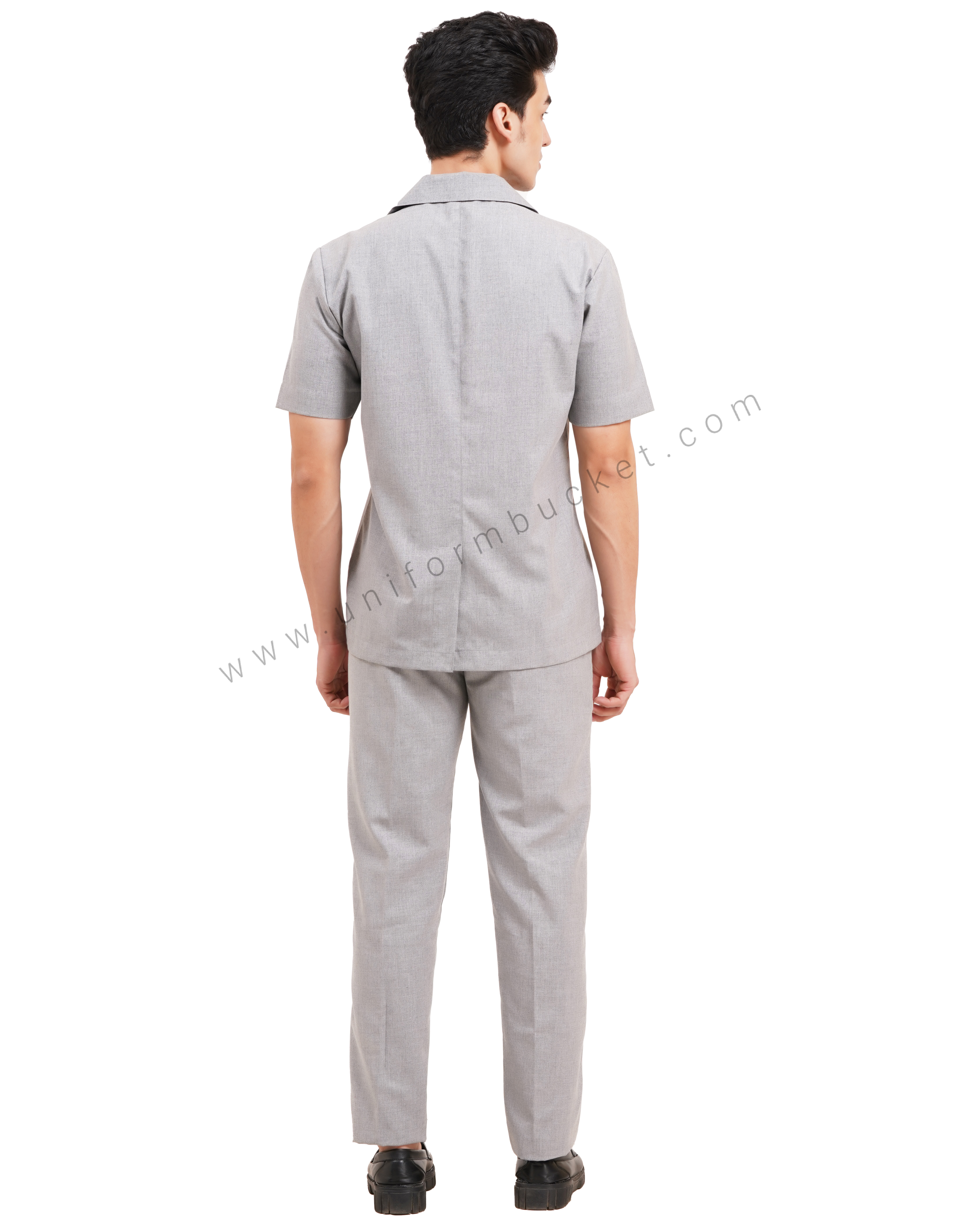 male light grey  safari formal trouser thumbnail 5