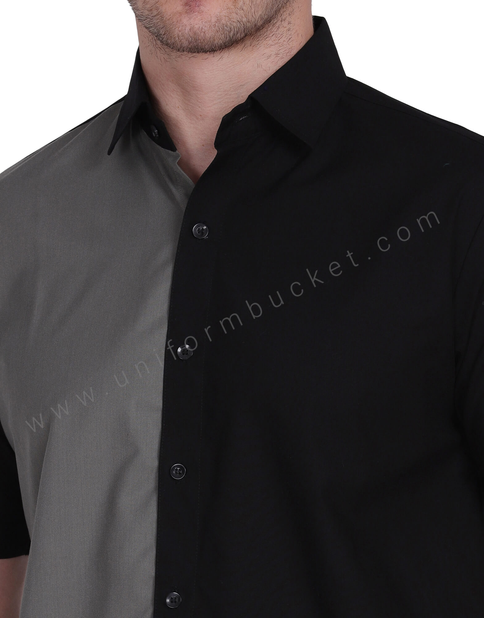 MALE BLACK SHIRT FOR WAITER view 6