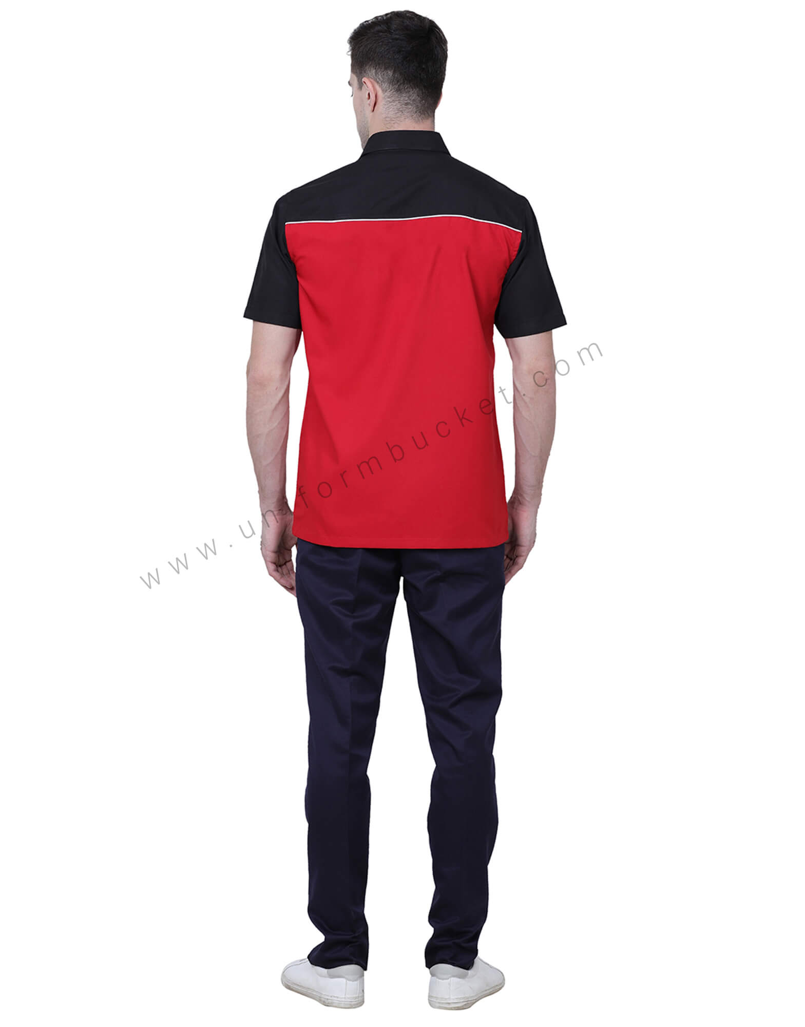 Navy Blue Plain Trouser thumbnail 4