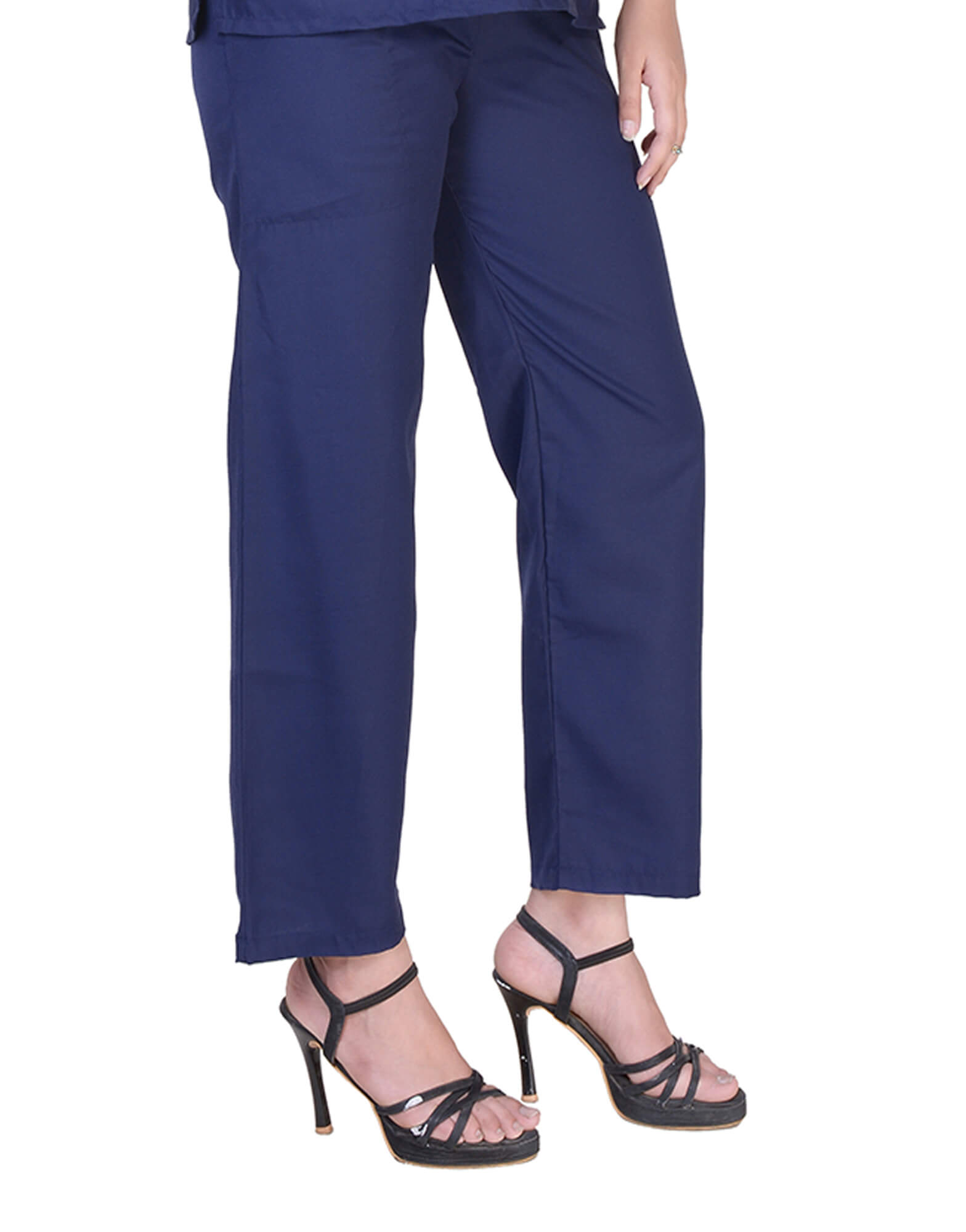 Navy Blue Uniform Pajama For Female view 1