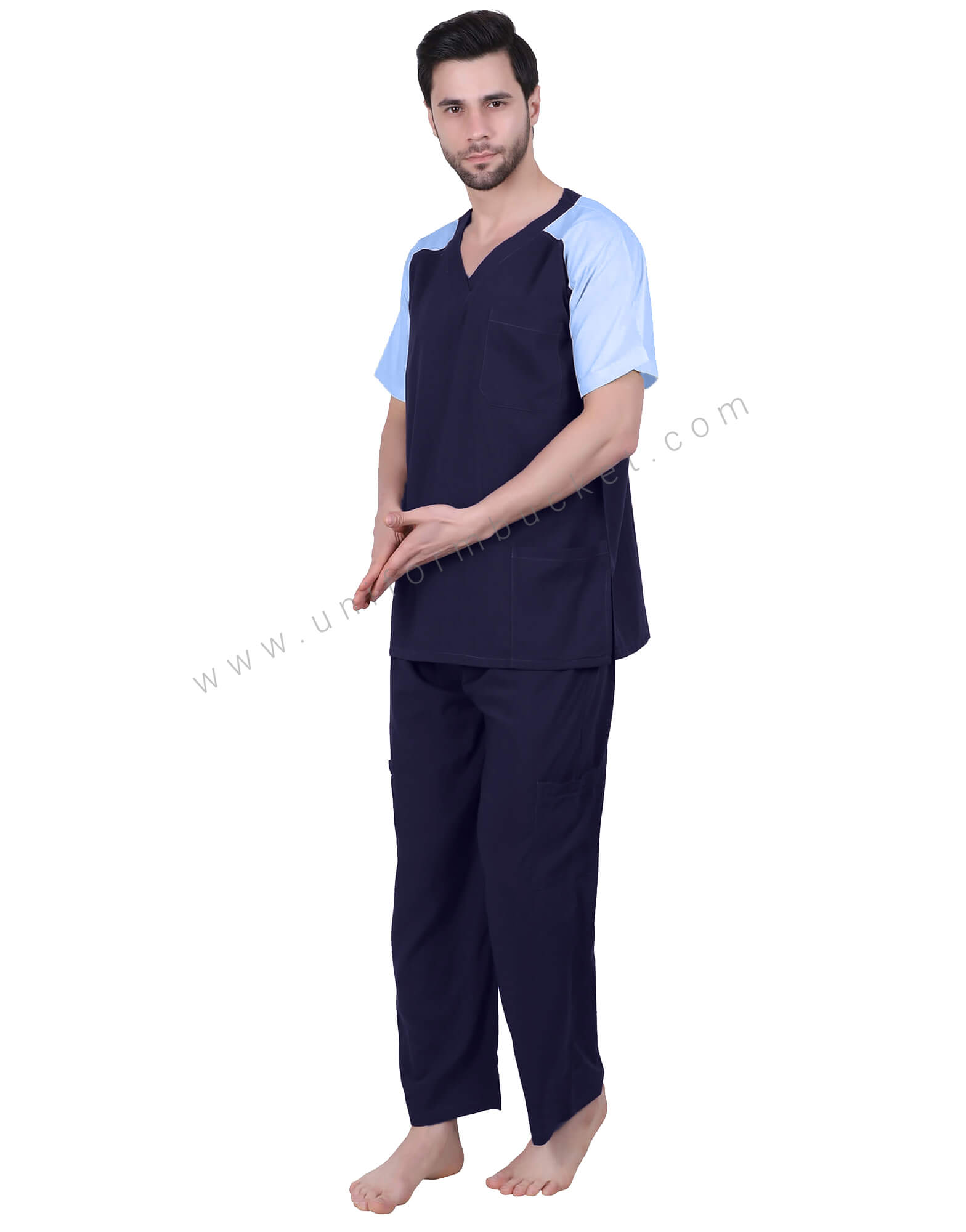 Navy Blue ward Boy Bottom thumbnail 3