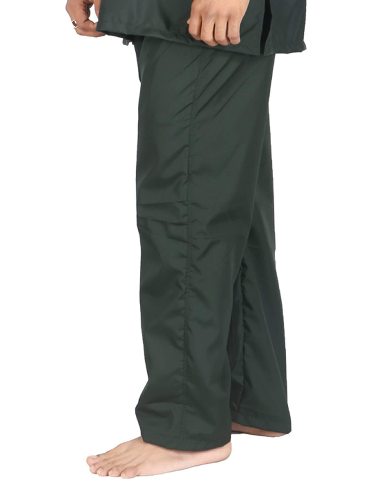Olive Green Uniform Pajama For Male thumbnail 2