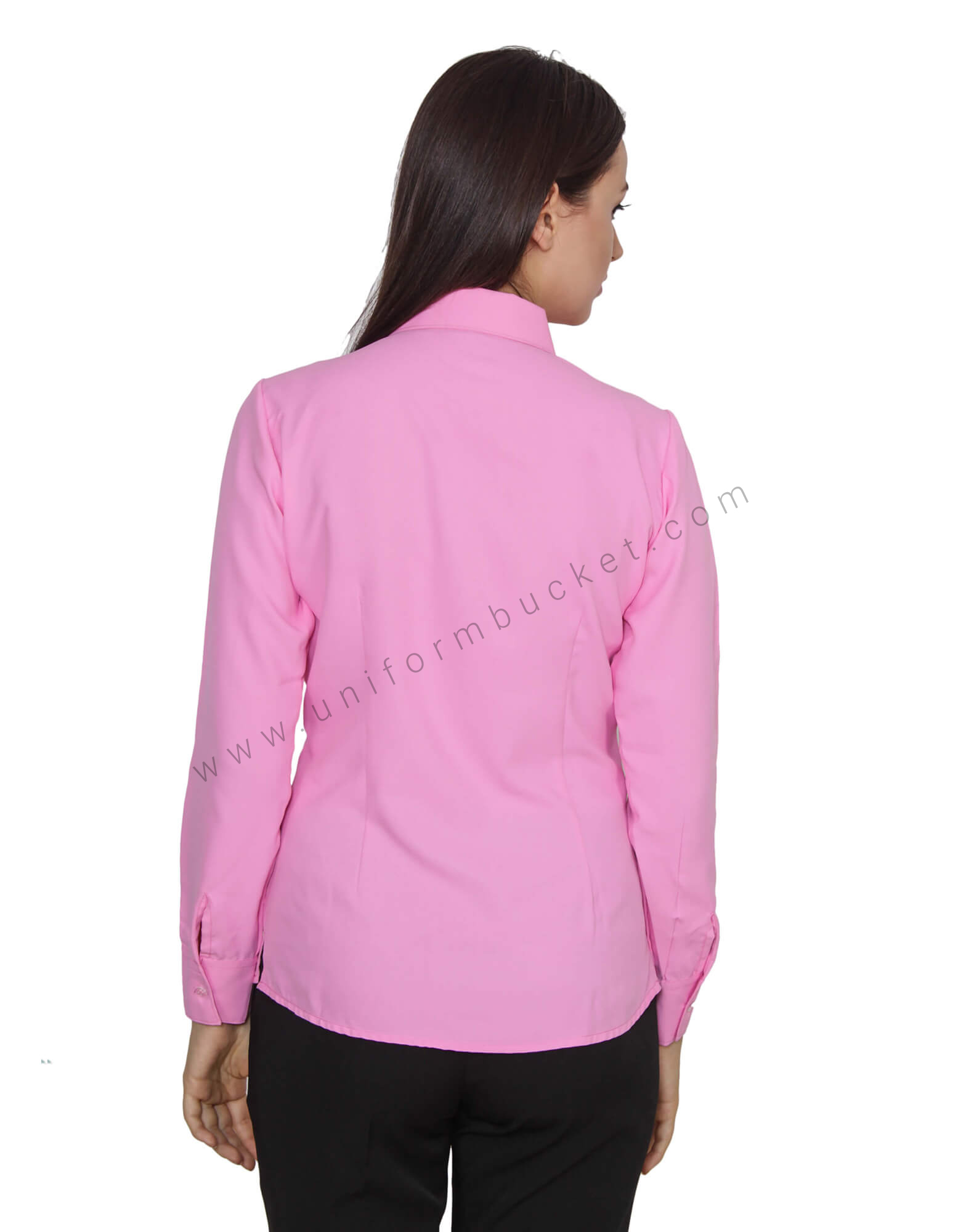 Button Down Pink Formal Shirt thumbnail 3