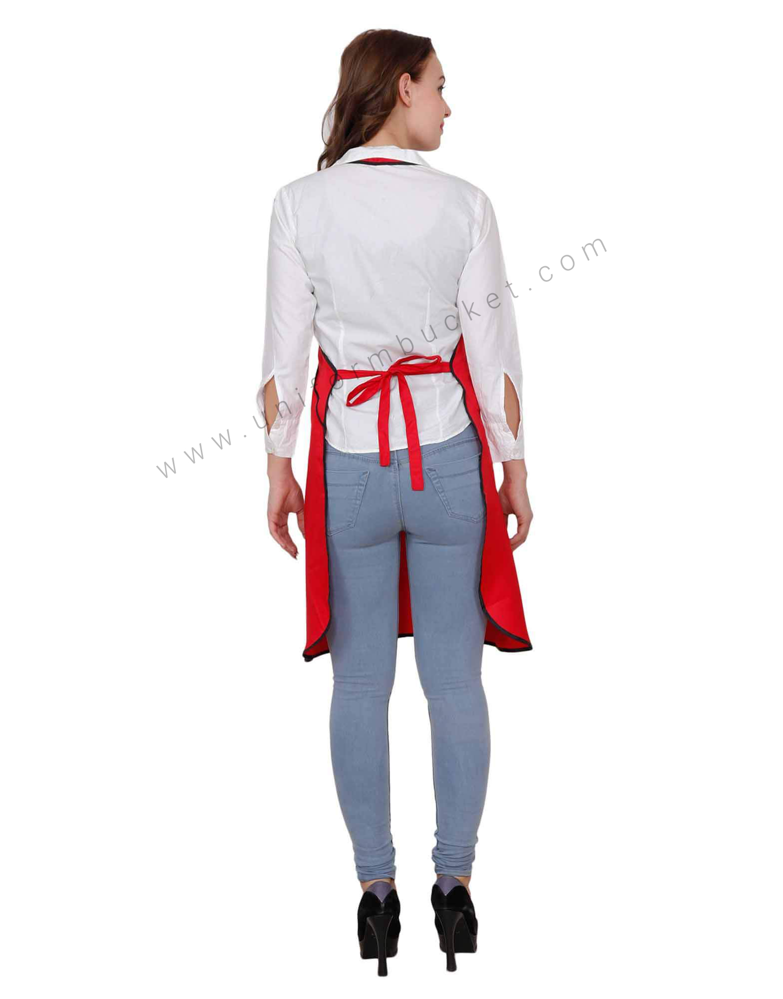 Crossover Tuxedo Red Apron thumbnail 3