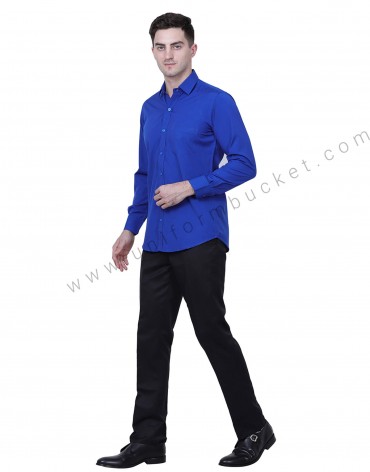 Royal Blue Formal Shirt thumbnail 2
