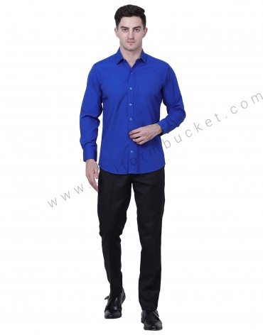 Royal Blue Formal Shirt thumbnail 3