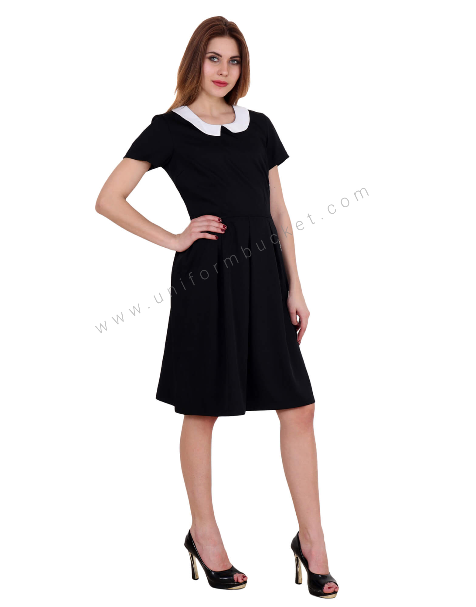 Polo Dress With Peter Pan Collar thumbnail 2