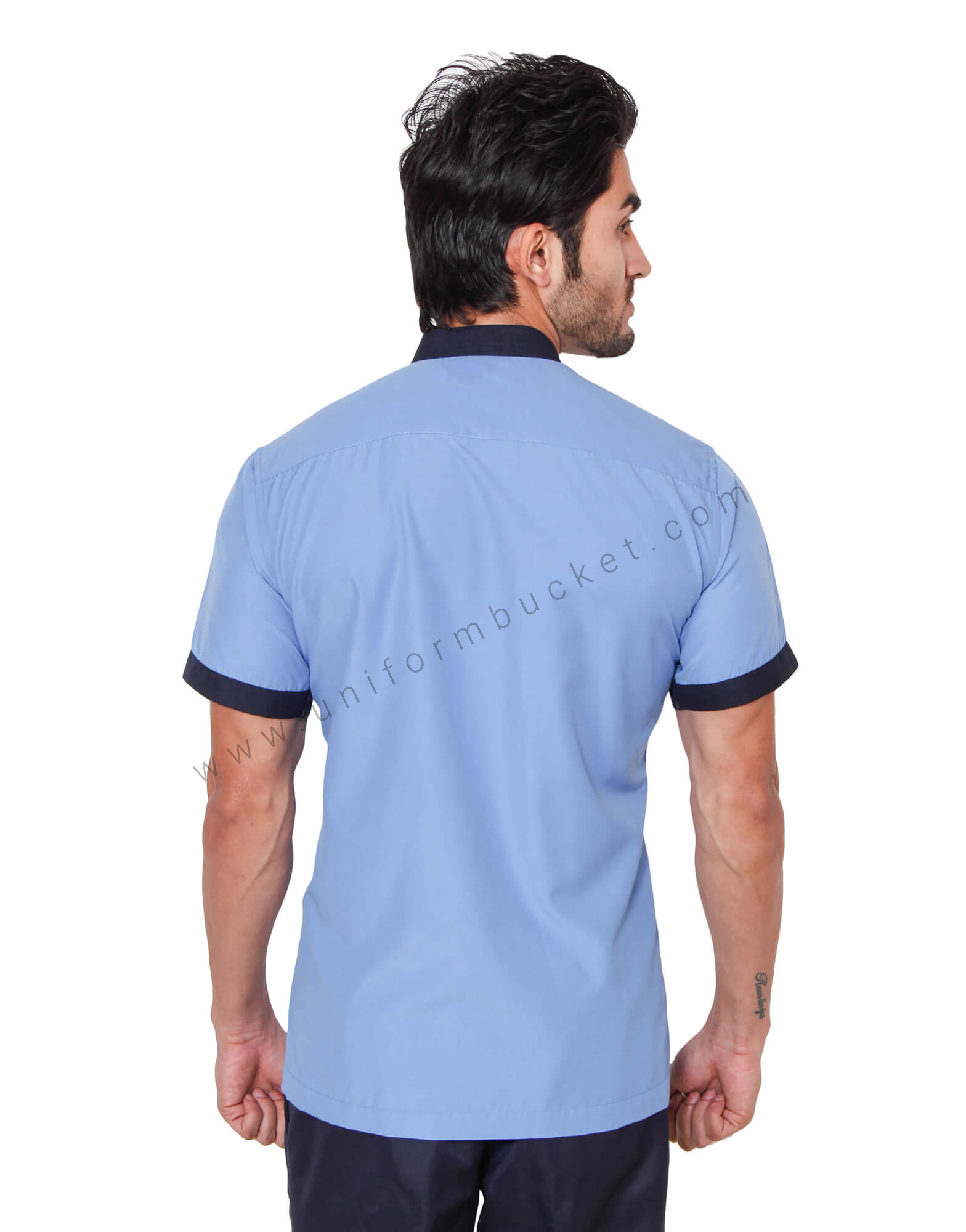 Iceberg Blue With Navy Blue Trimmings thumbnail 4