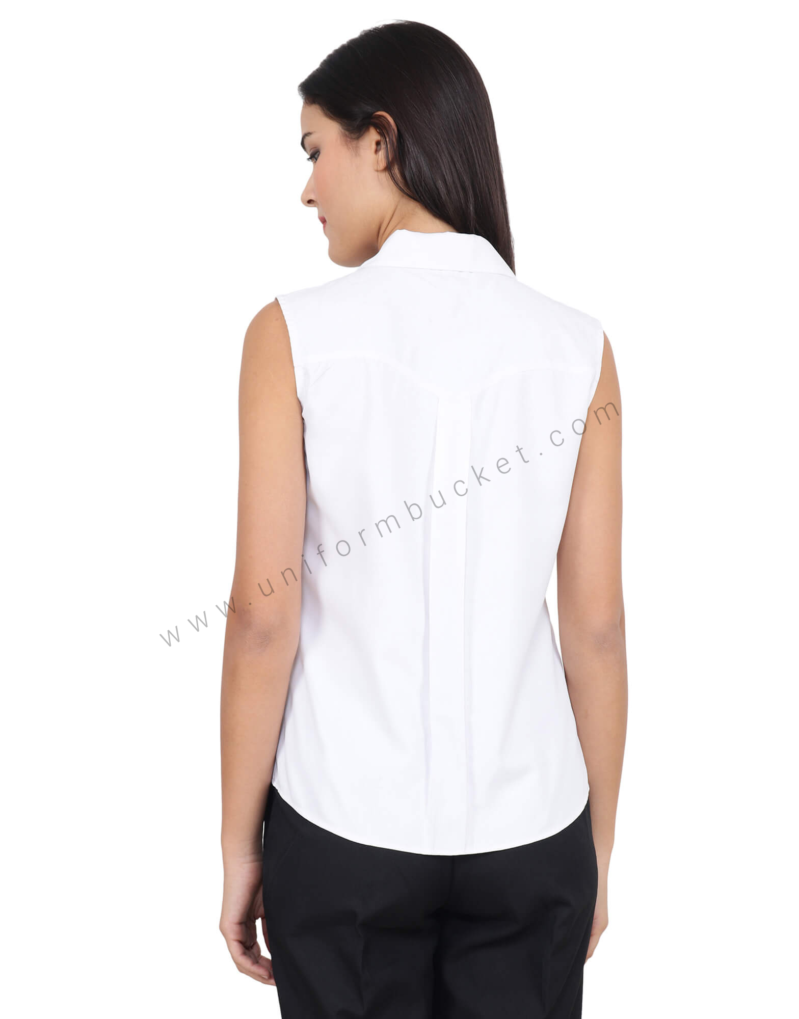 Sleeveless Shirt Style Top thumbnail 2