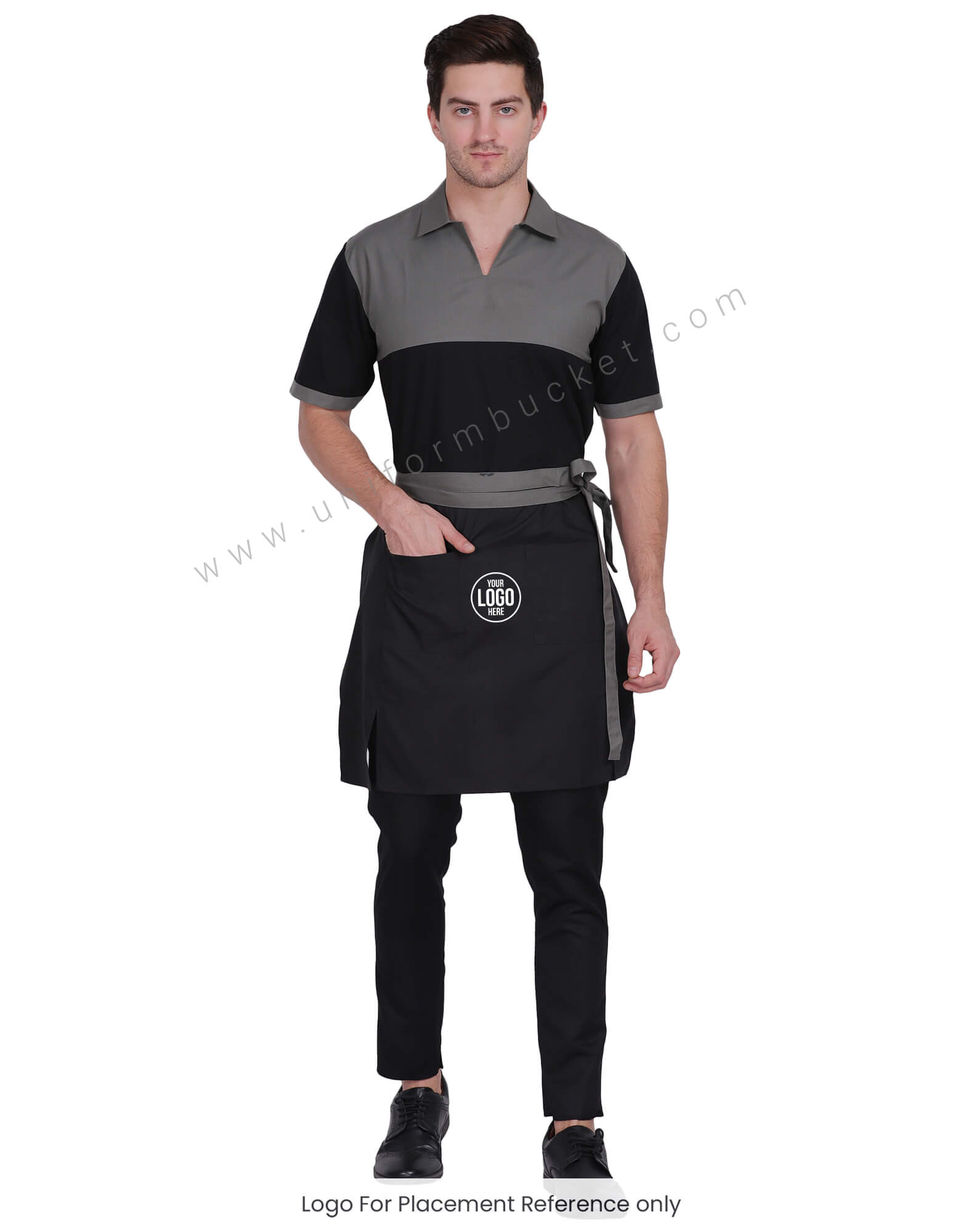 Stylish Apron With Side slit view 1