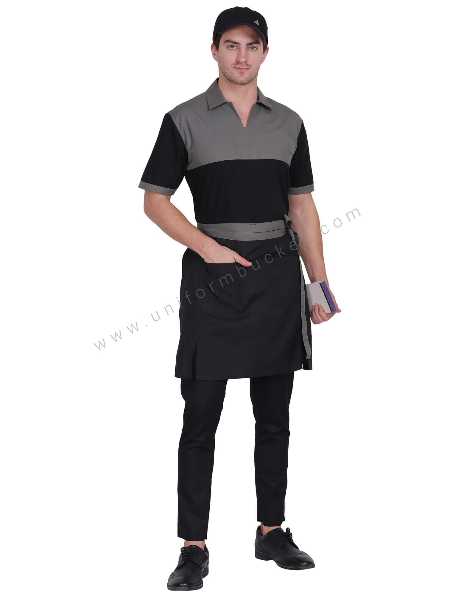 Stylish Apron With Side slit thumbnail 3