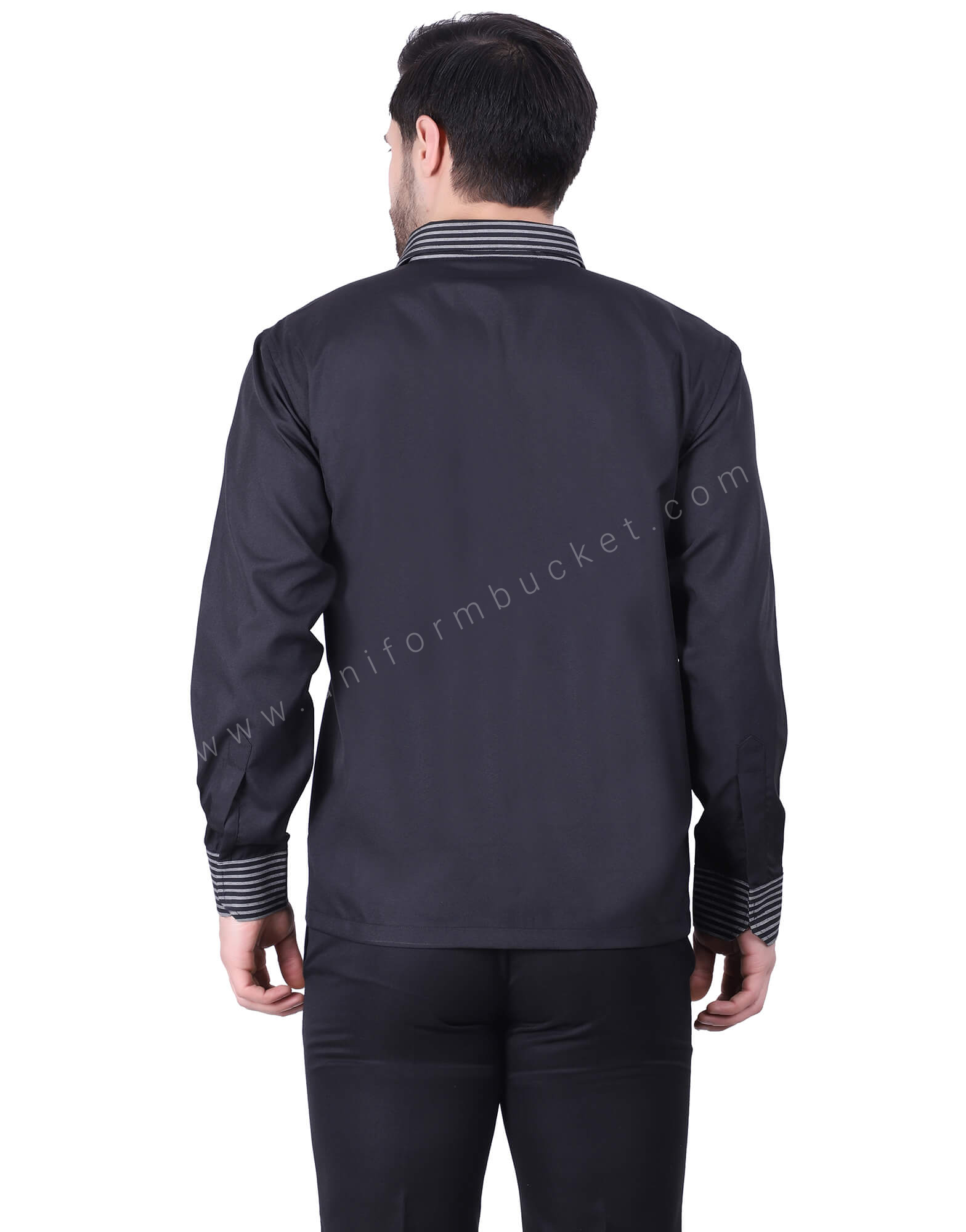 Black Shirt With Zebra Pattern thumbnail 3