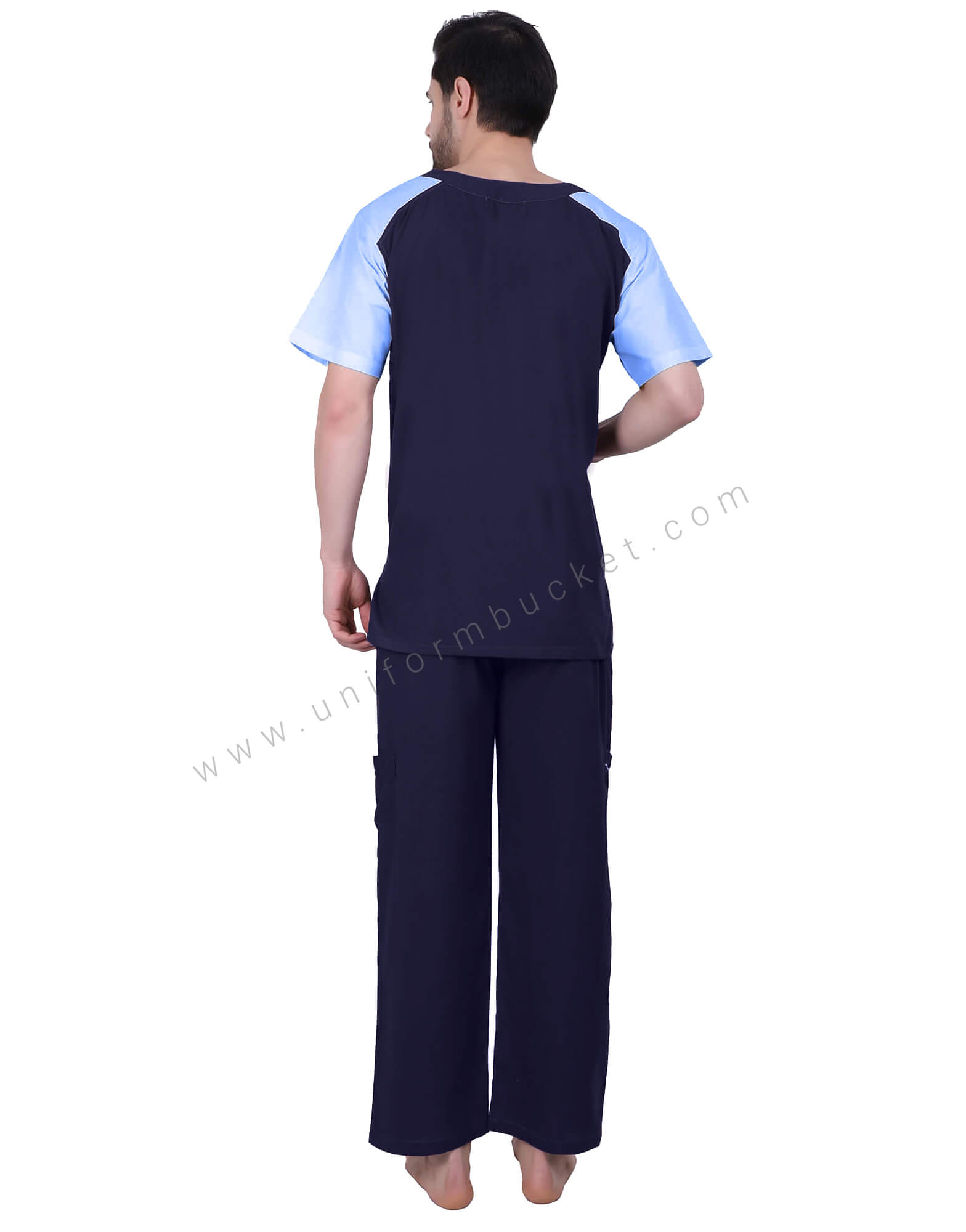 Double Tone Navy Blue Tunic thumbnail 3