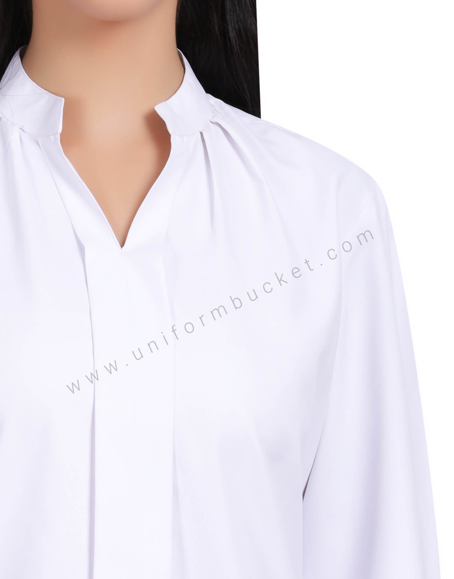 STYLISH V NECK TOP WITH FRONT SLIT thumbnail 5