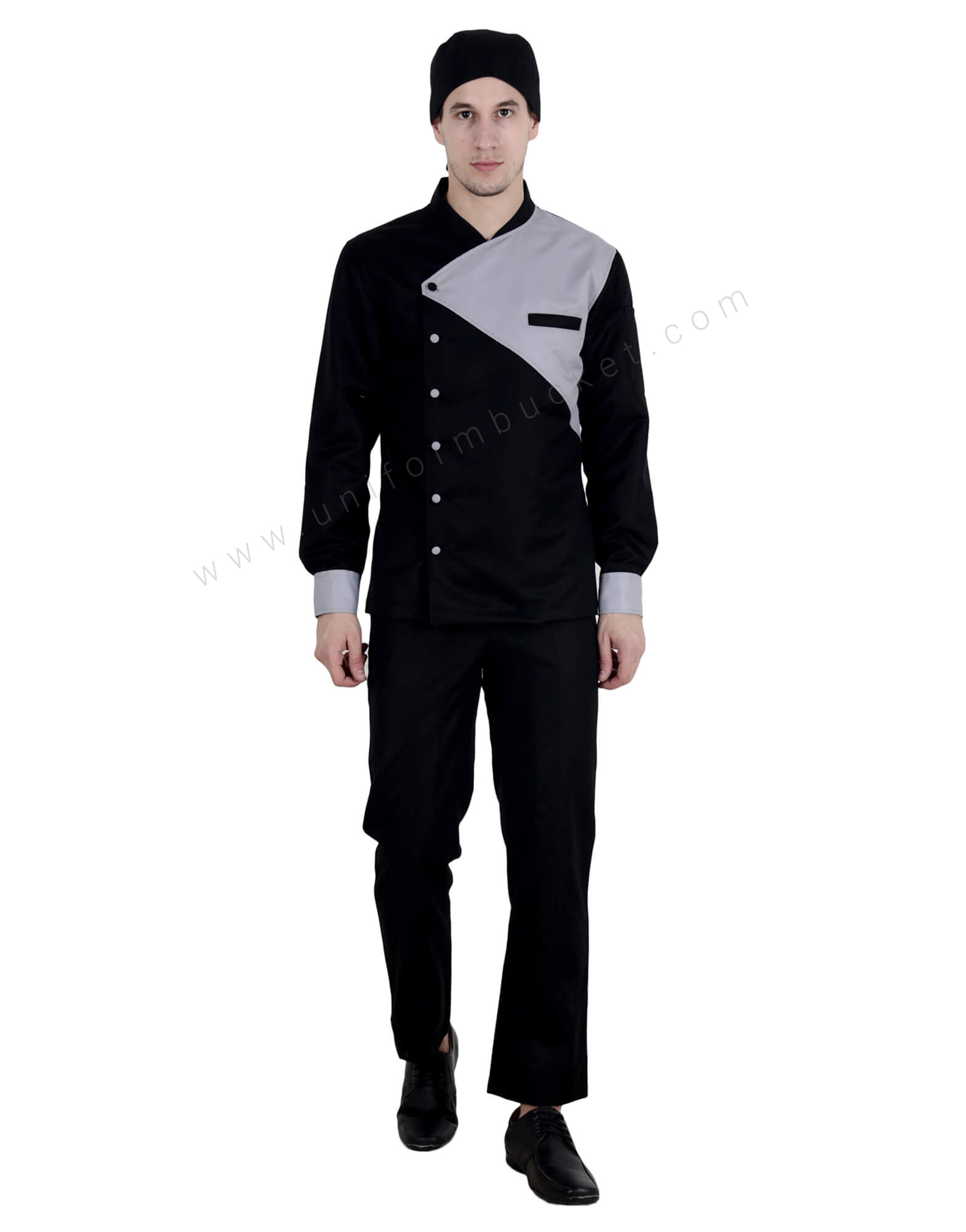 Stylish Men's Chef Coat thumbnail 3