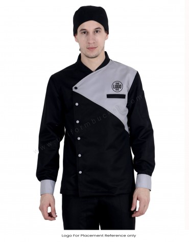 Stylish Men's Chef Coat thumbnail 4