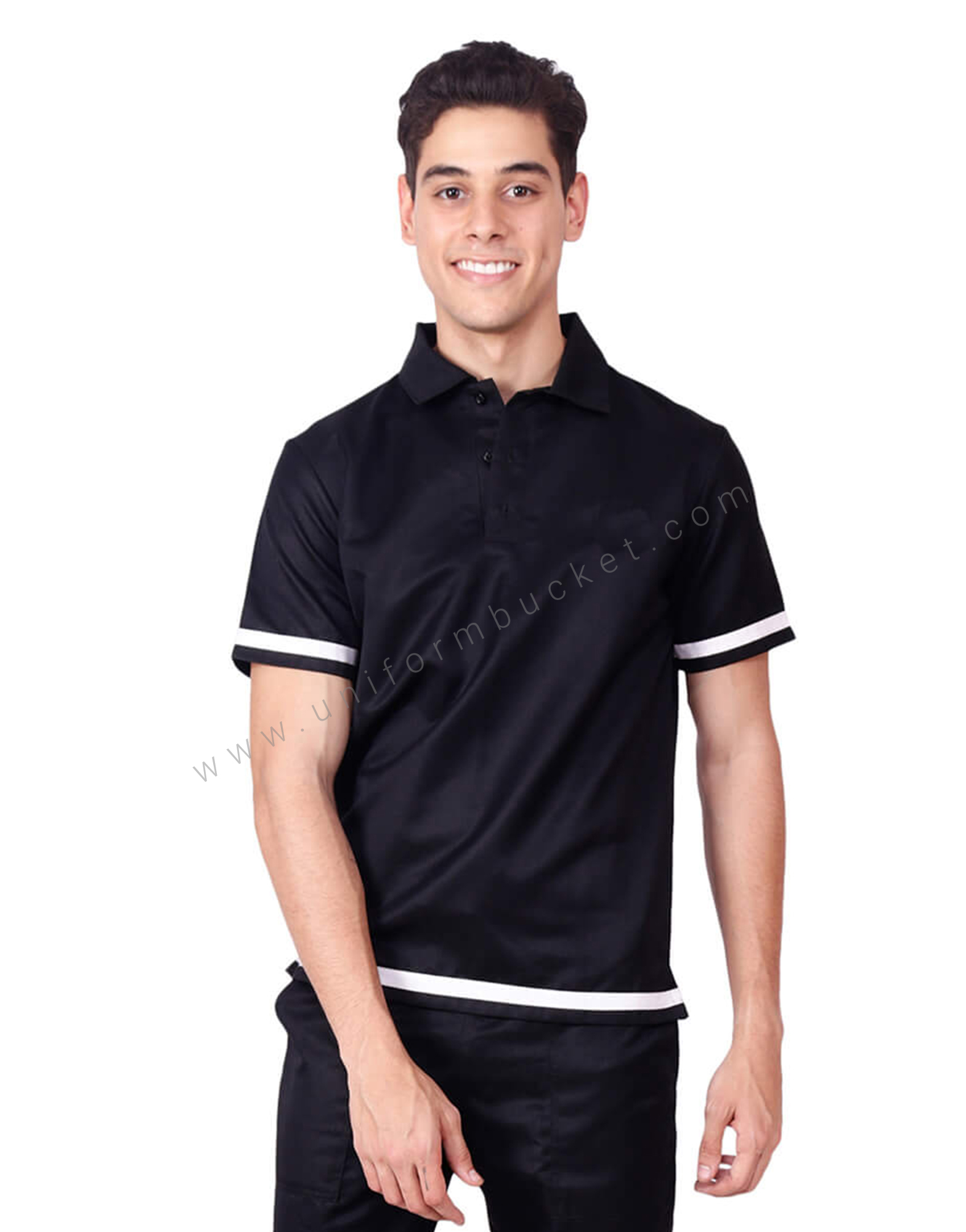 T Shirt Style Shirt With White Trims view 1