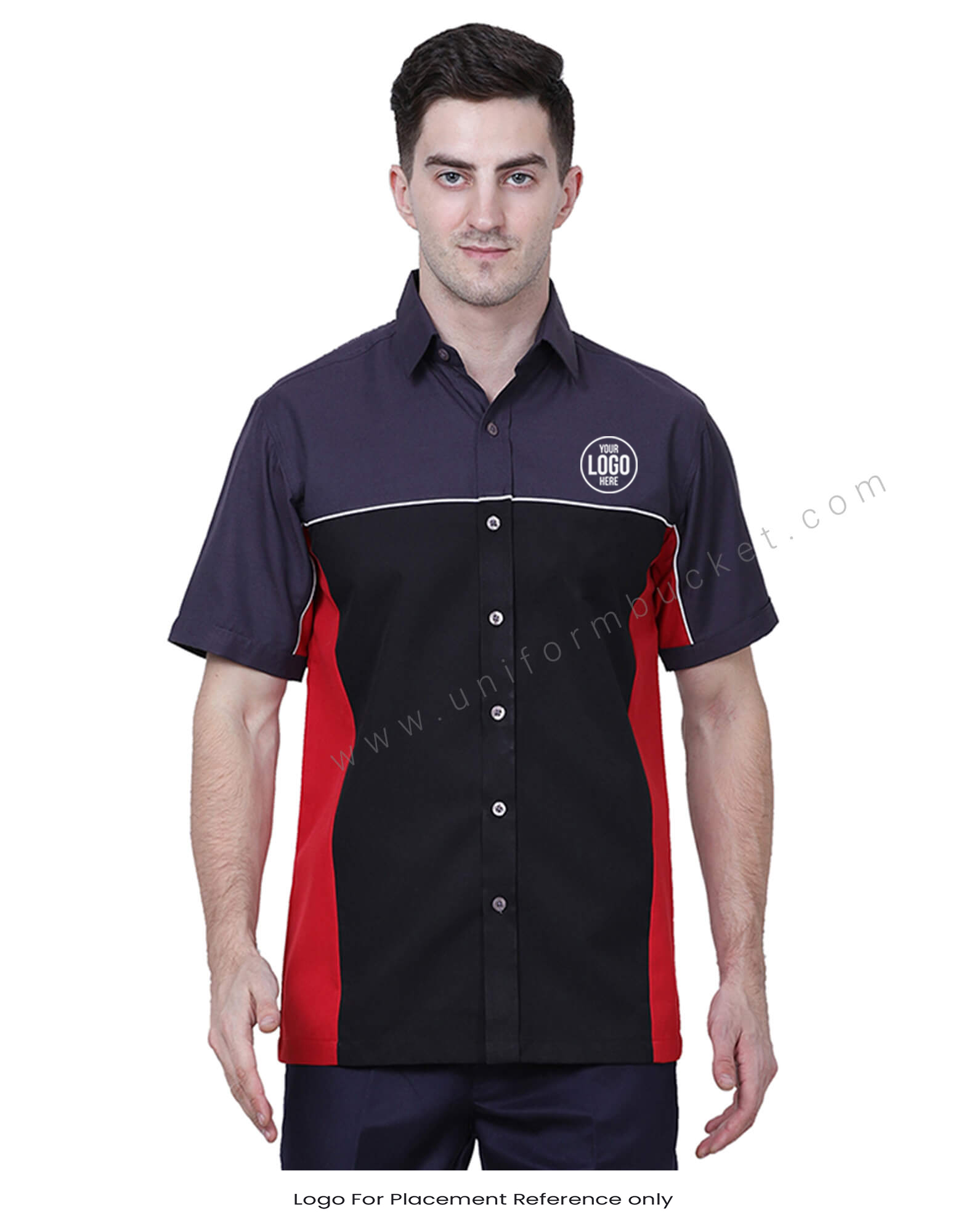 Tri Color Workwear Shirt For Men thumbnail 4