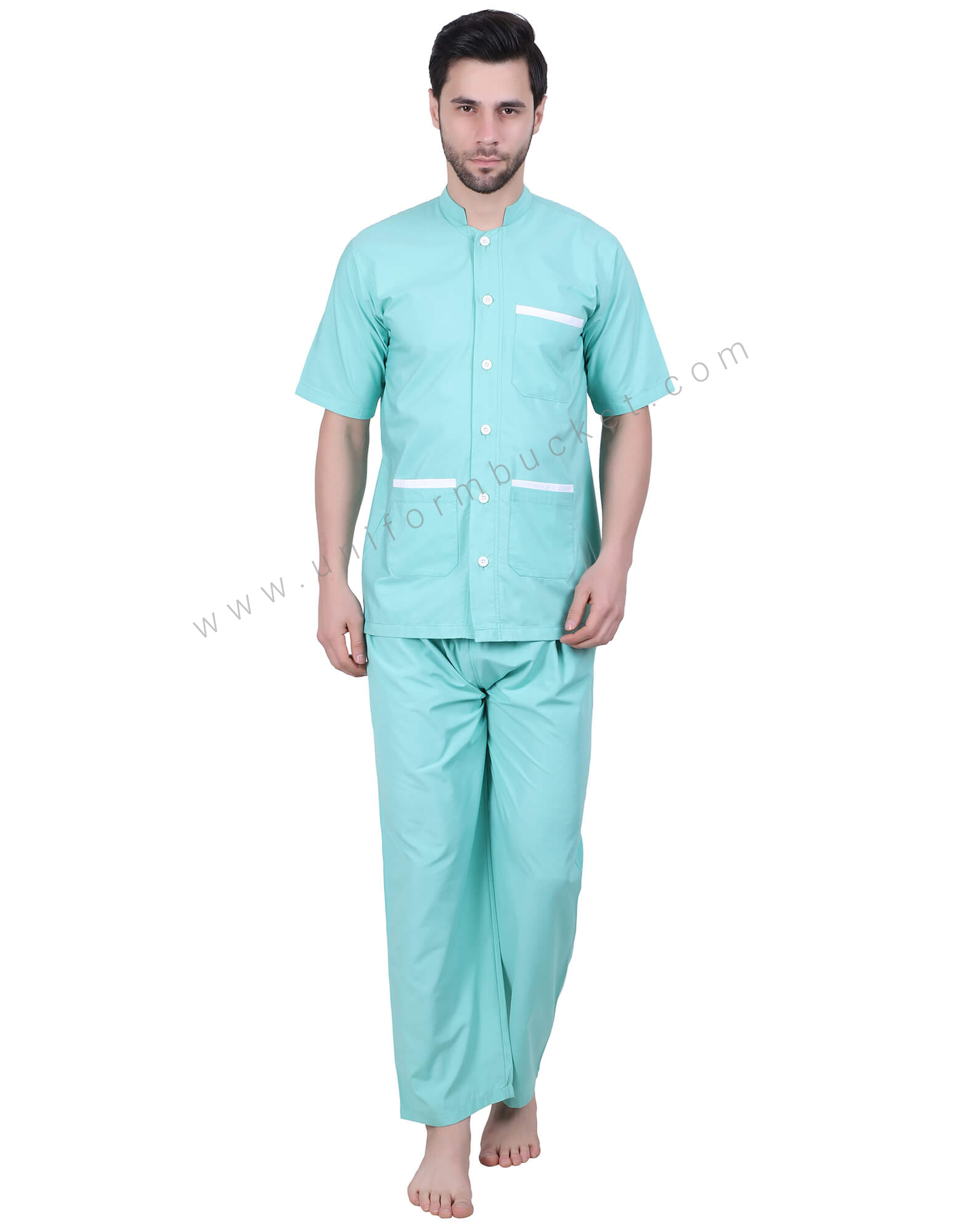 Turquoise Blue Pajamas thumbnail 2