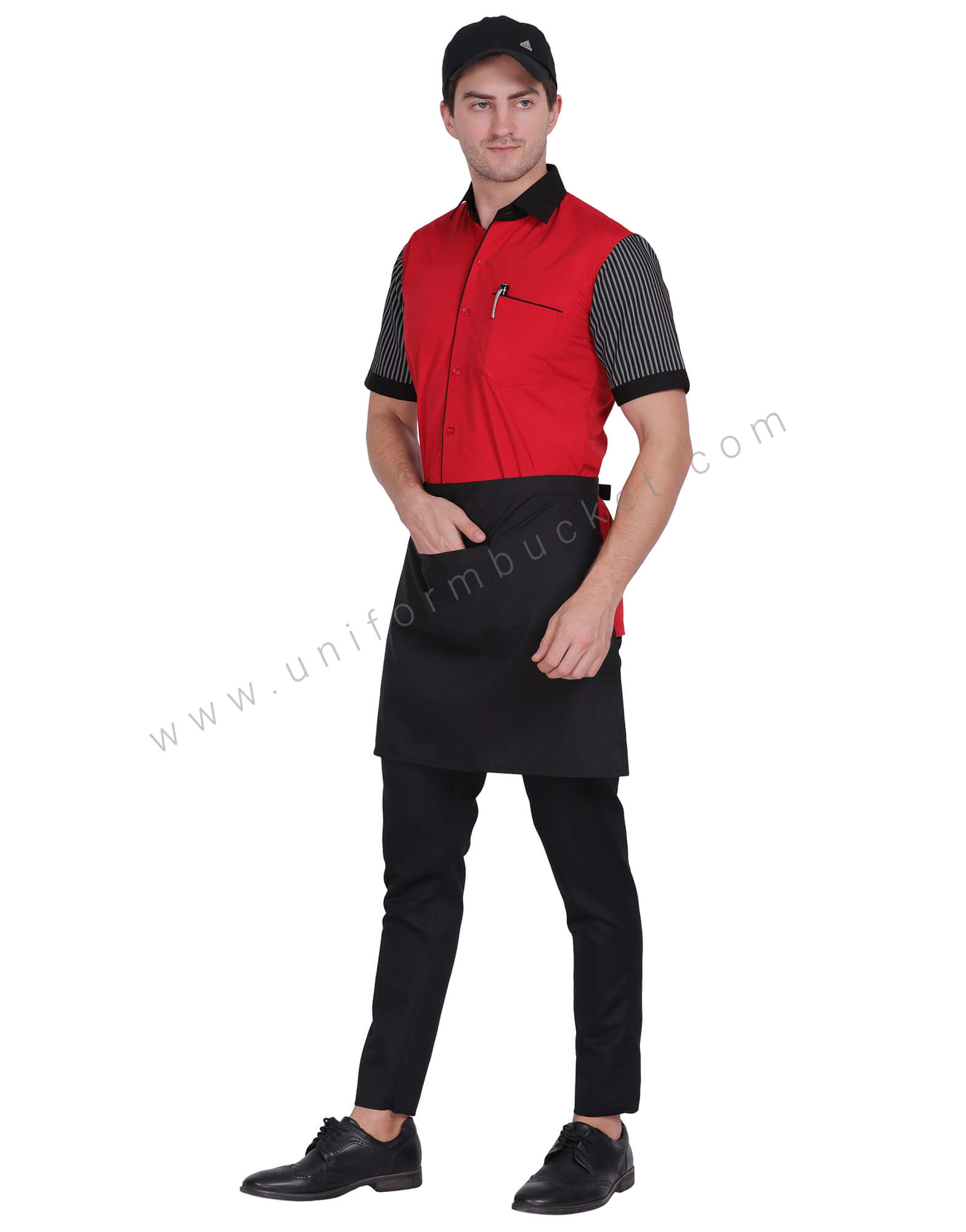 Waiter Apron With One Center Pocket thumbnail 3