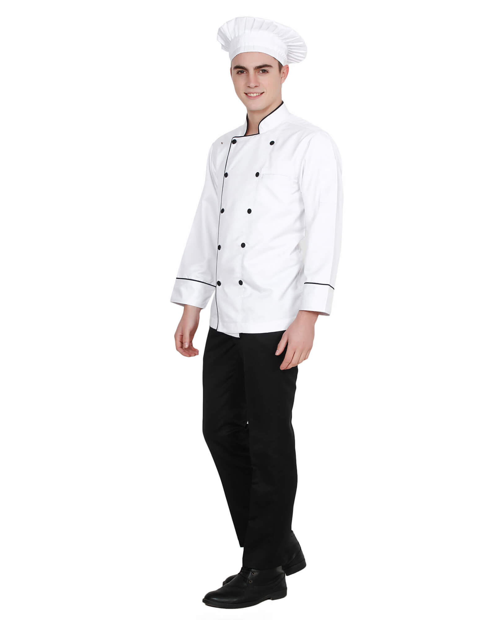 Executive White Chef Coat thumbnail 2