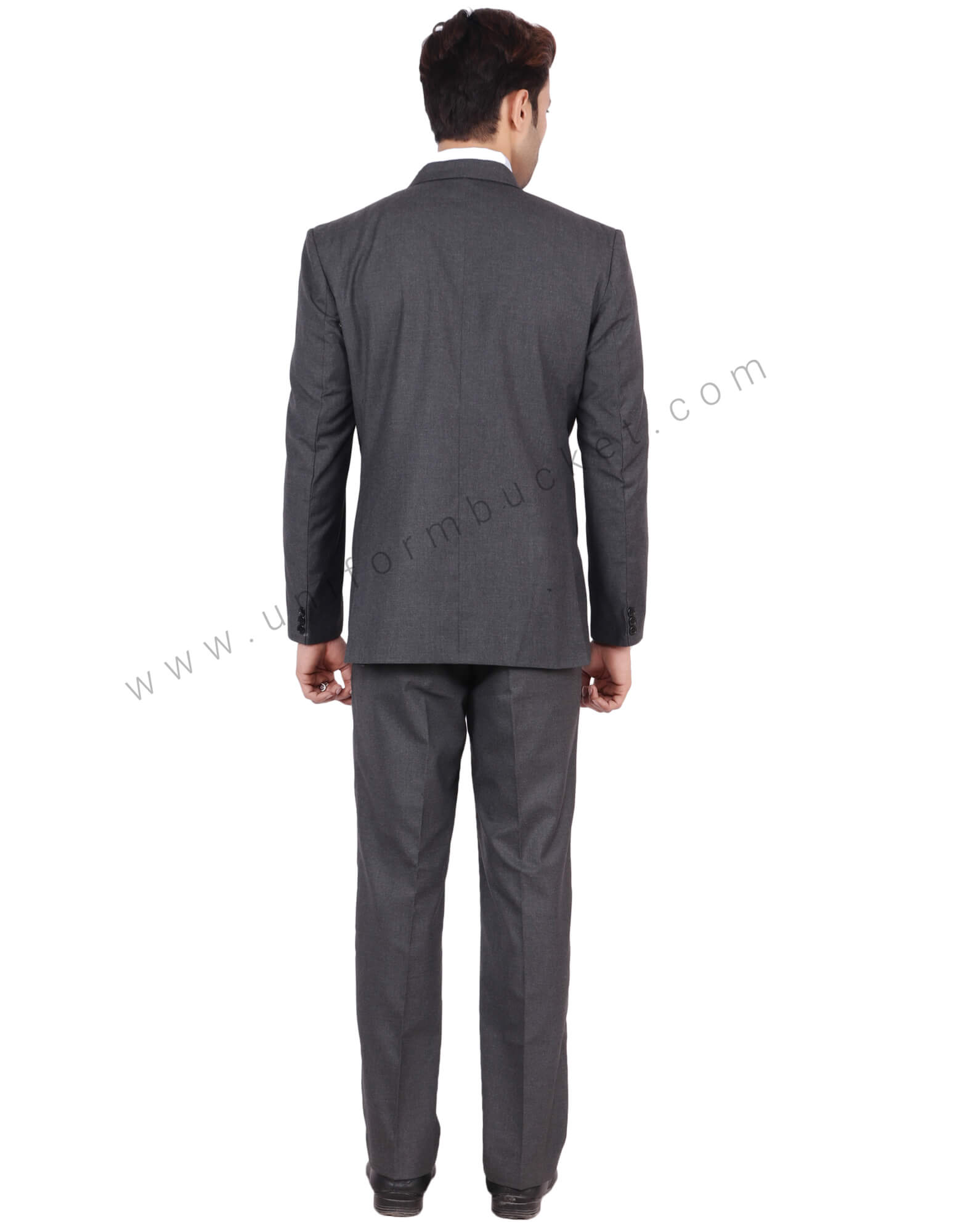 Worsted Grey Blazer For Men thumbnail 3