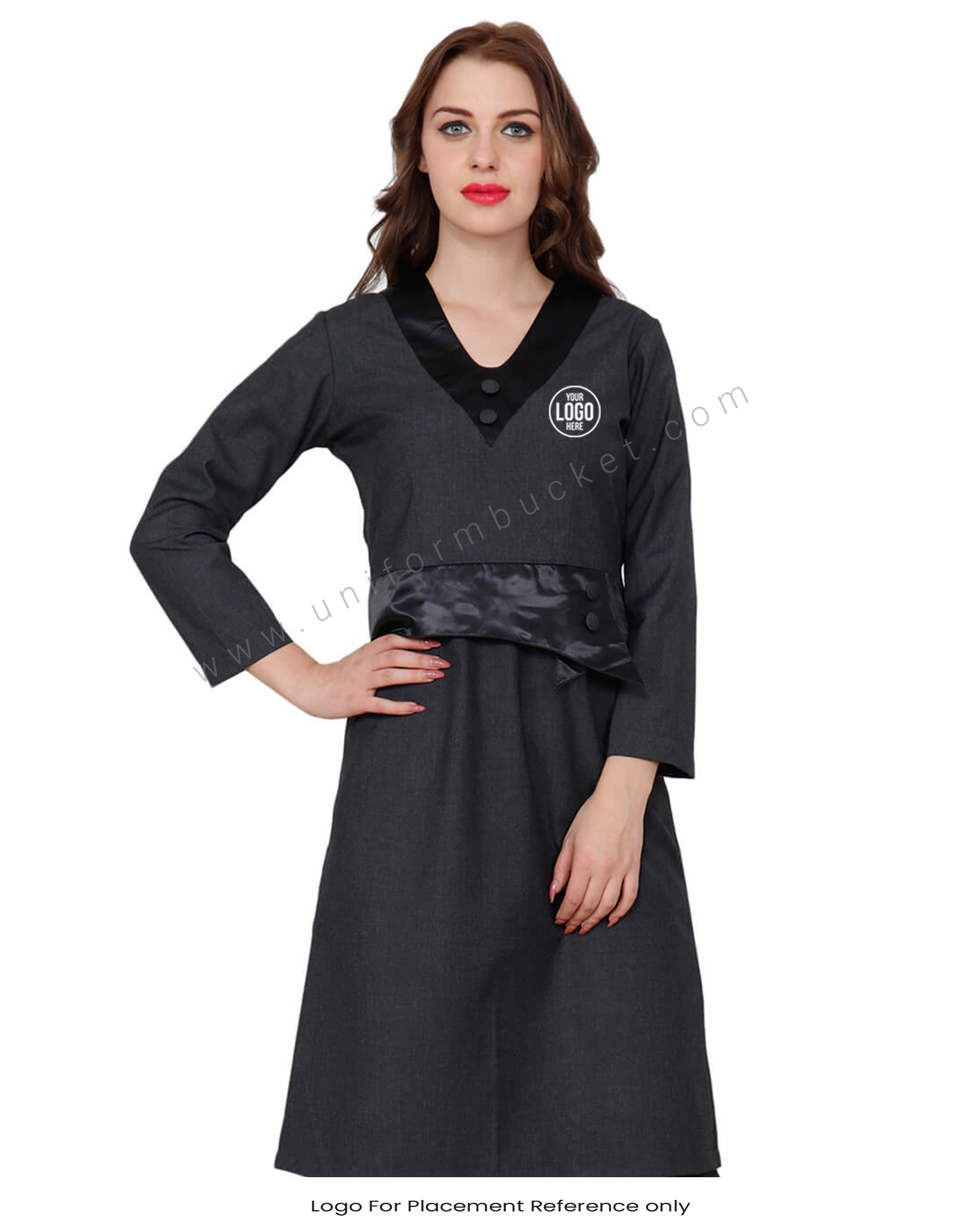 Worsted Designer Long Tunic With Front Belt thumbnail 4