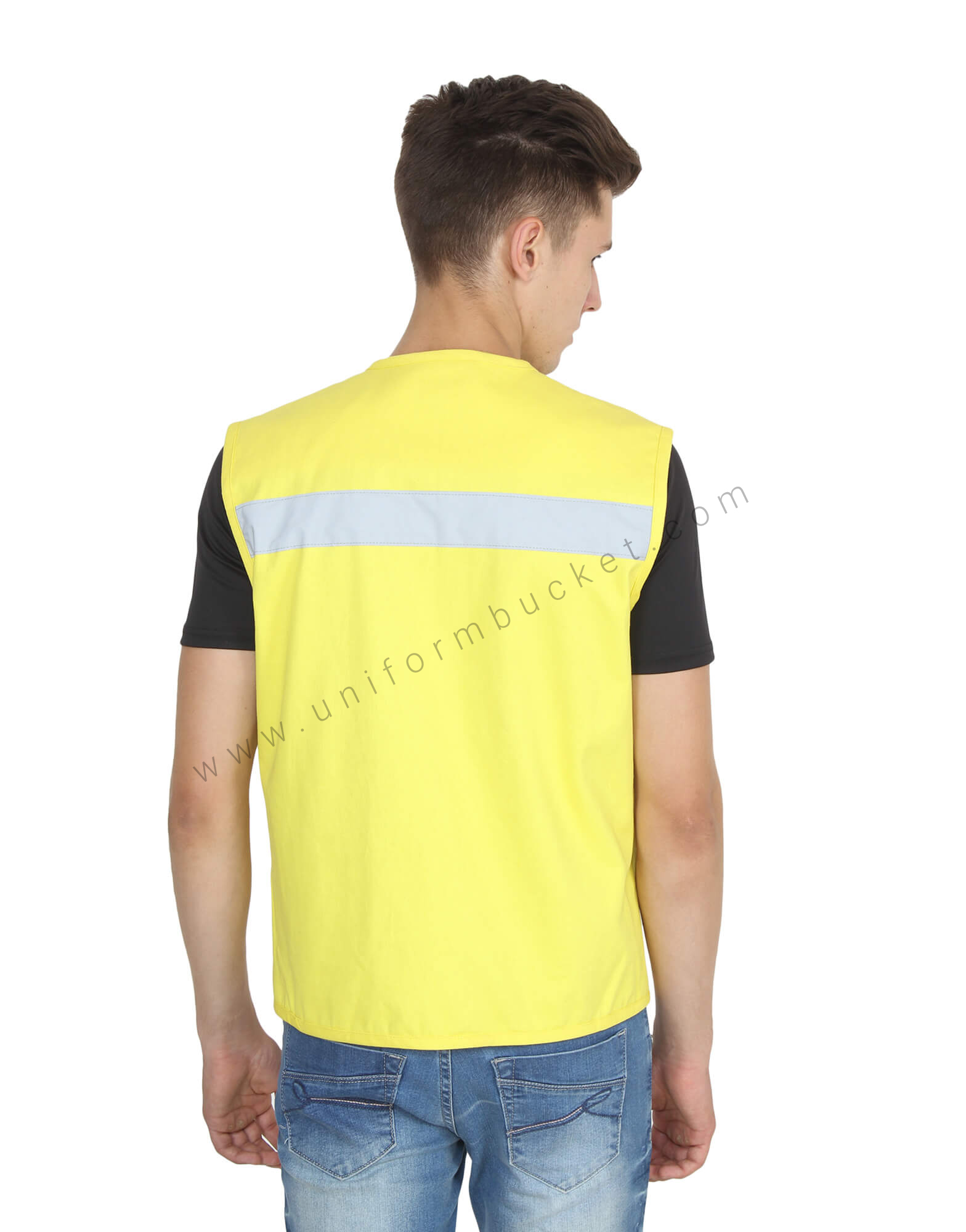 Yellow High Visibility Vest thumbnail 2