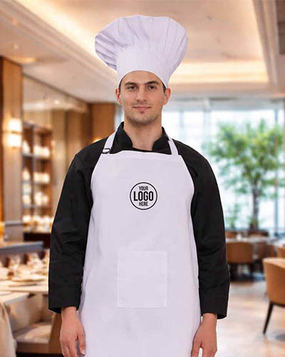 Signature White Chef Bib Apron video thumbnail